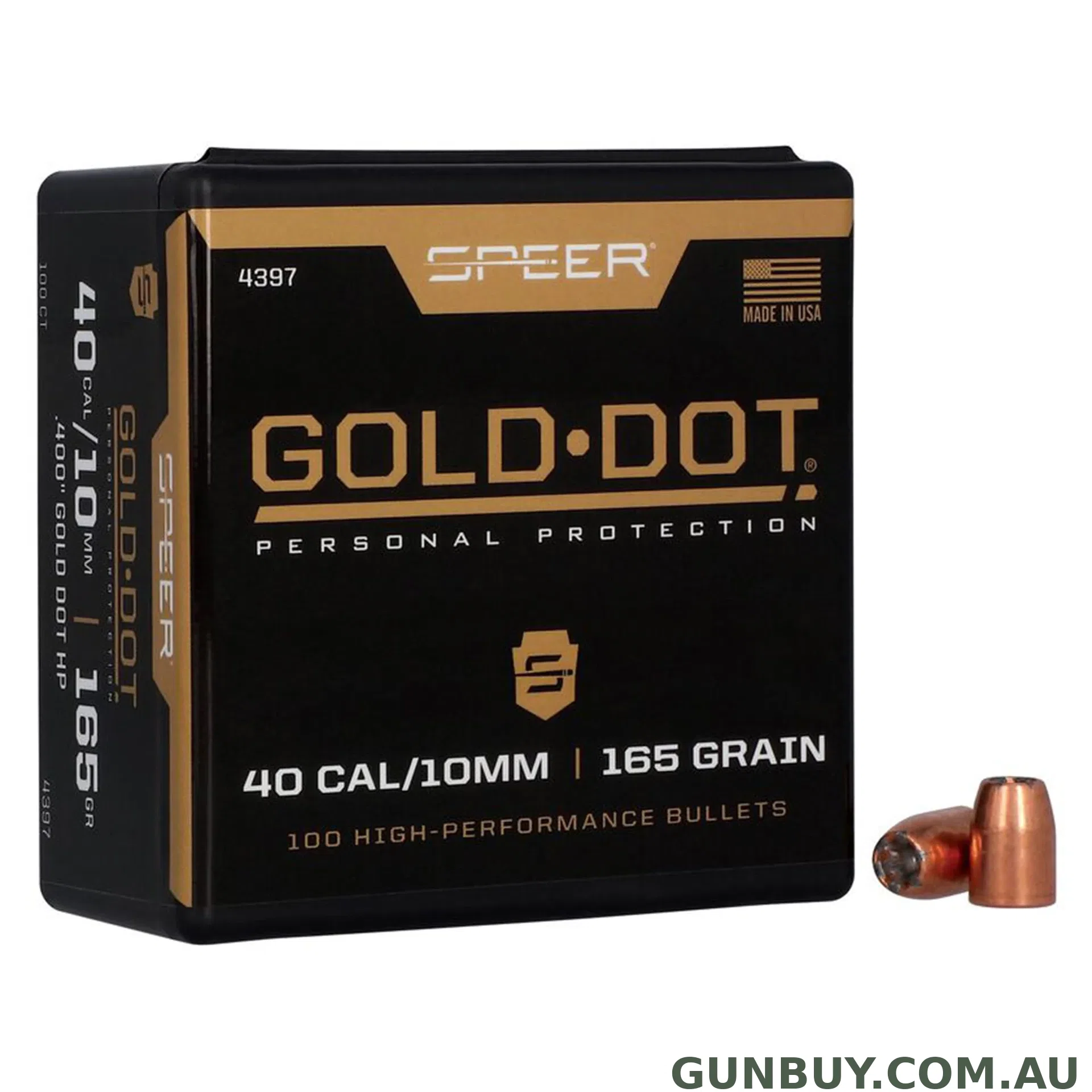 Speer 165gr GDHP - 100 Pack