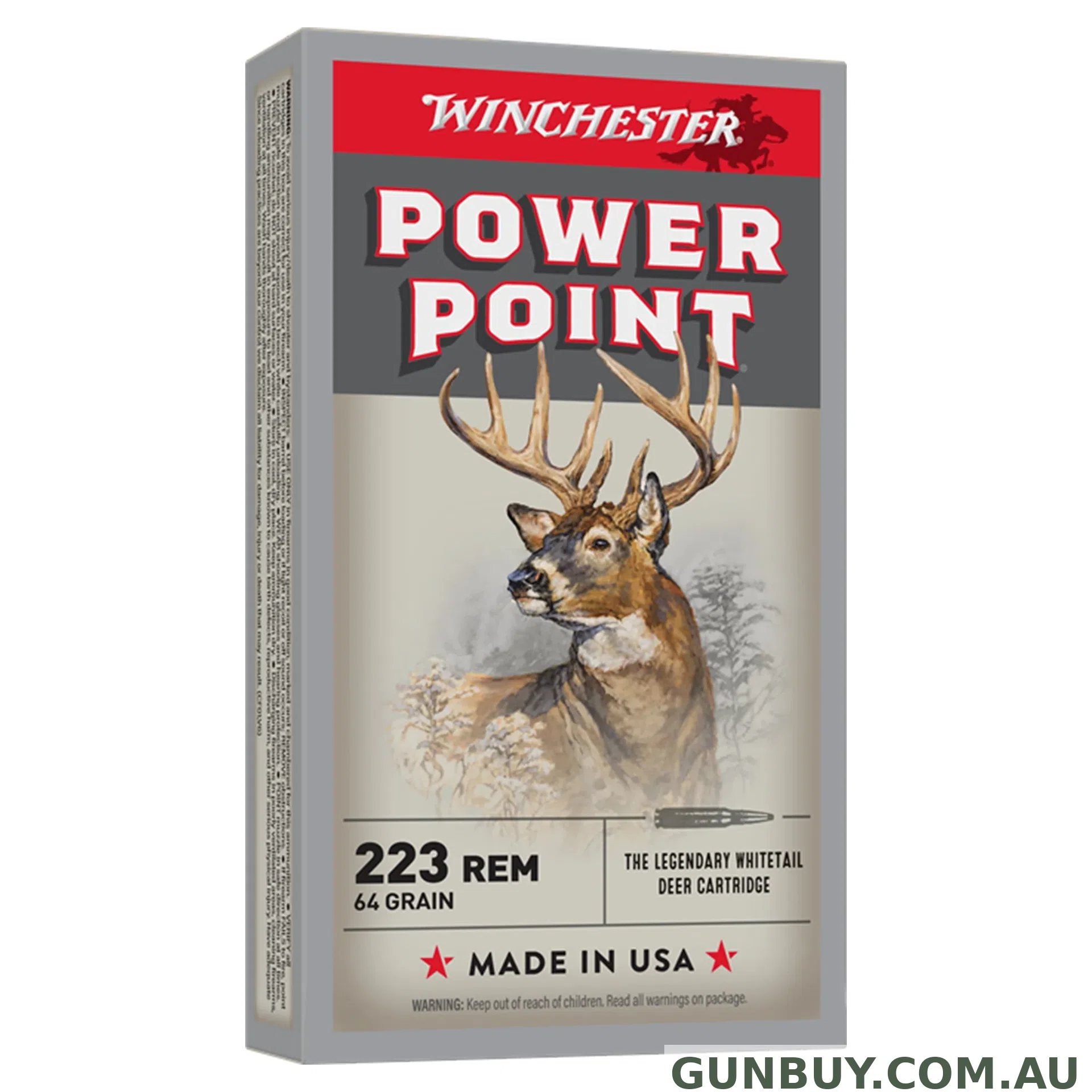 Winchester Power Point 223 Rem 64gr PP / 20