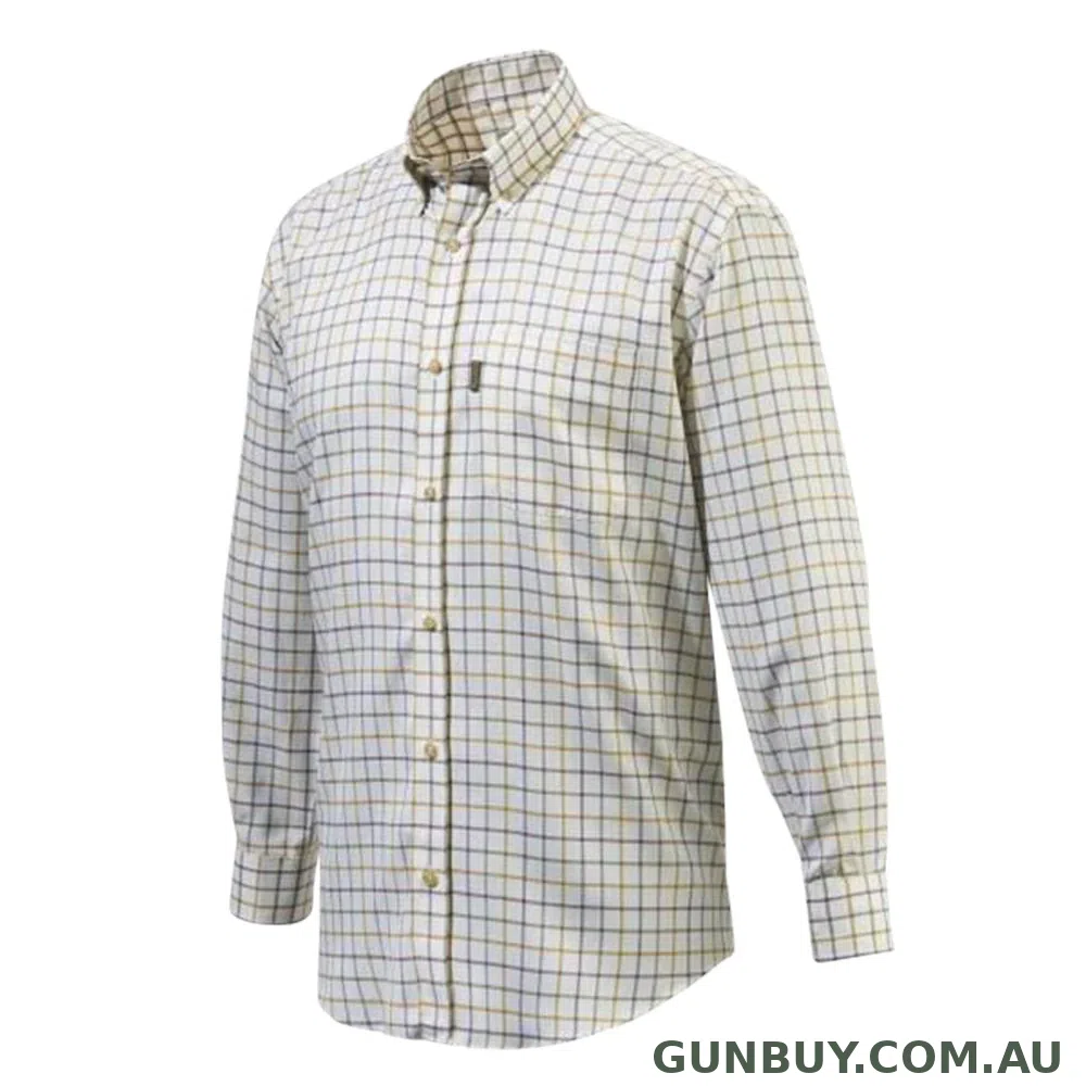 Horsleyparkgunshop Tattersoll Shirt - Haselnut Green Blue / S / Male