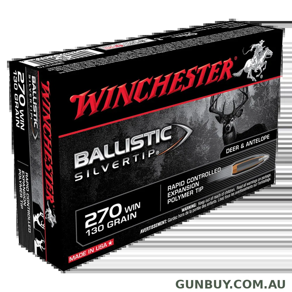 Winchester Ballistic ST 130gr PT - 270 Win / 20