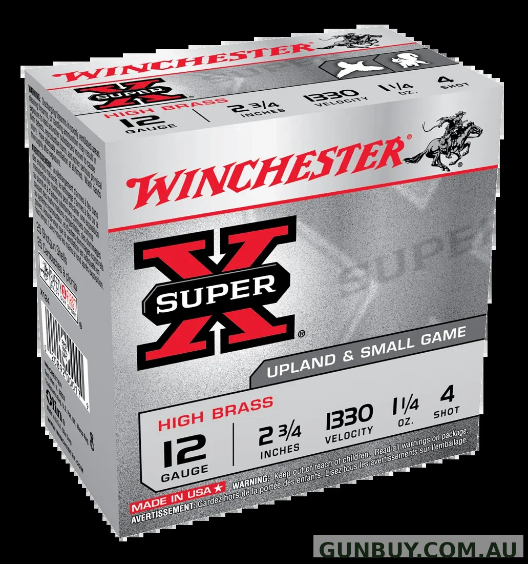 Winchester Super X HS 12G 4 2-3/4" 36gm - 25 Pack