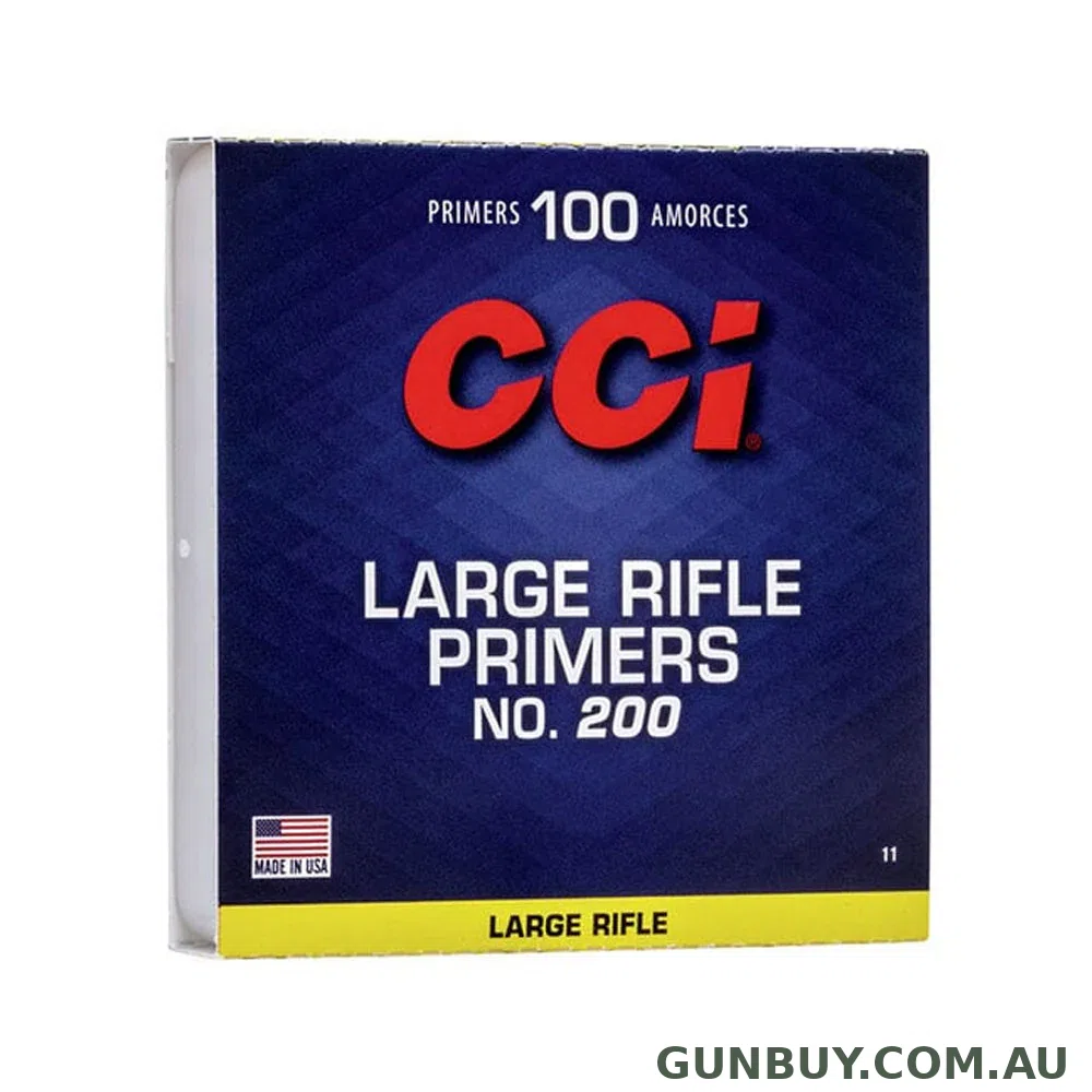CCI Primer 200 Large Rifle - 100