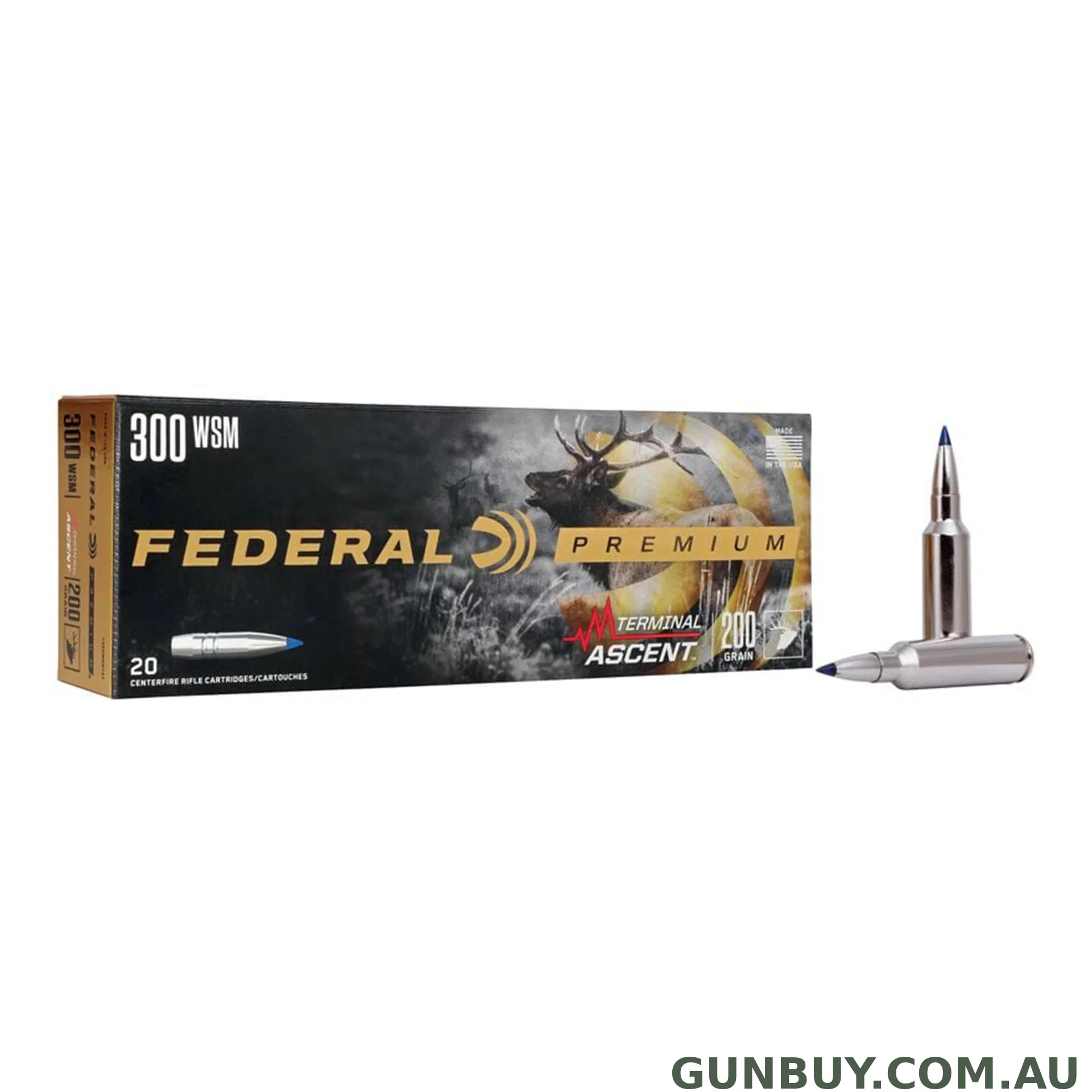 Federal 300 WSM 200gr Terminal Ascent / 20
