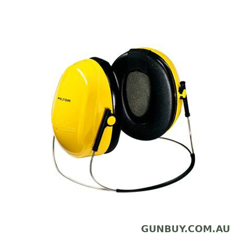 PELTOR Shotgun H9B Behind Head Earmuffs - Yellow
