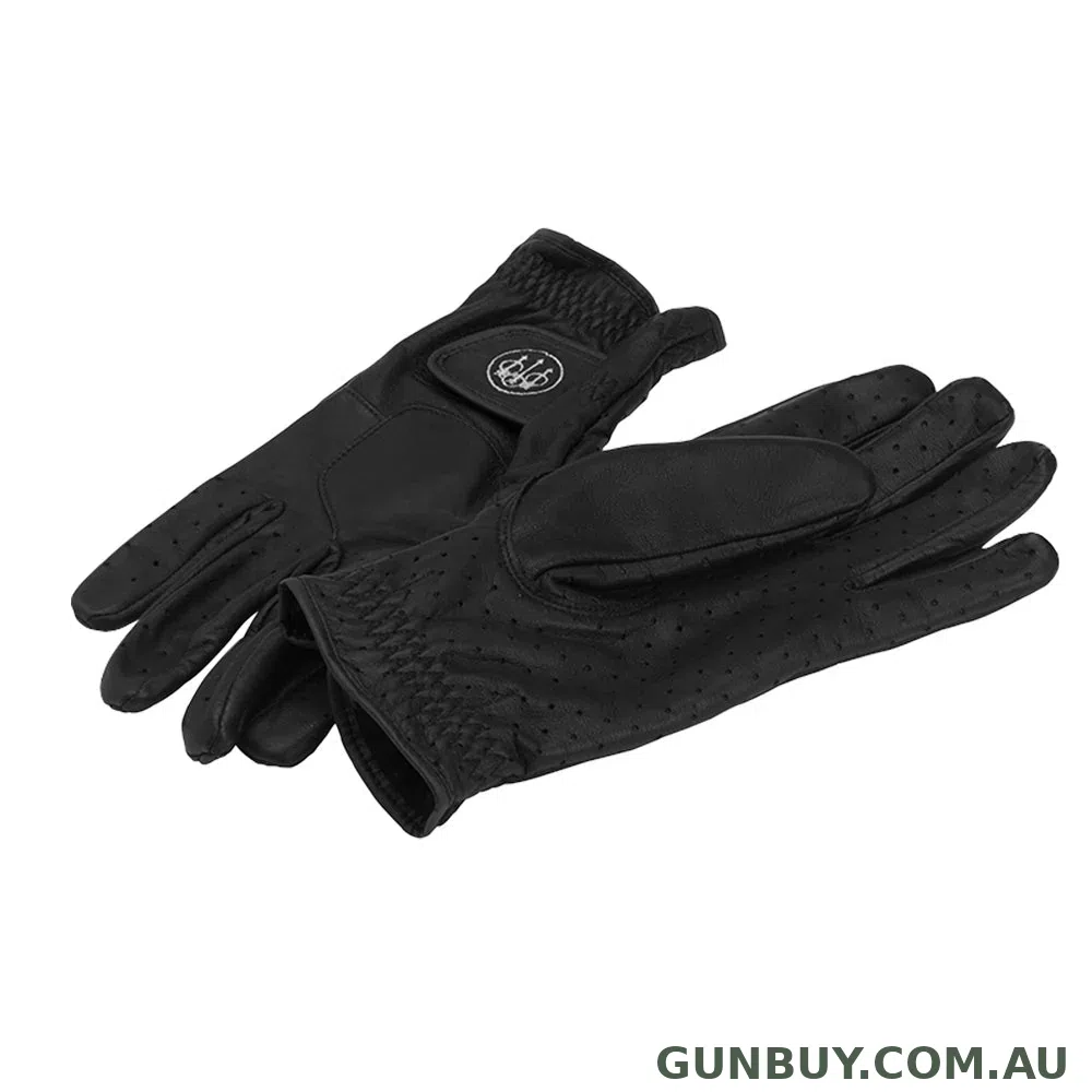 Horsley Park Gun Shop Leather Gloves - Black / XS / Male