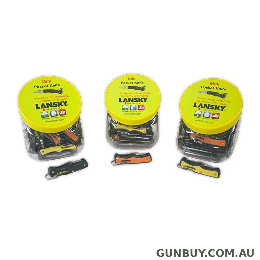 Lansky Mini Pocket Knife In Bowl 45 Piece