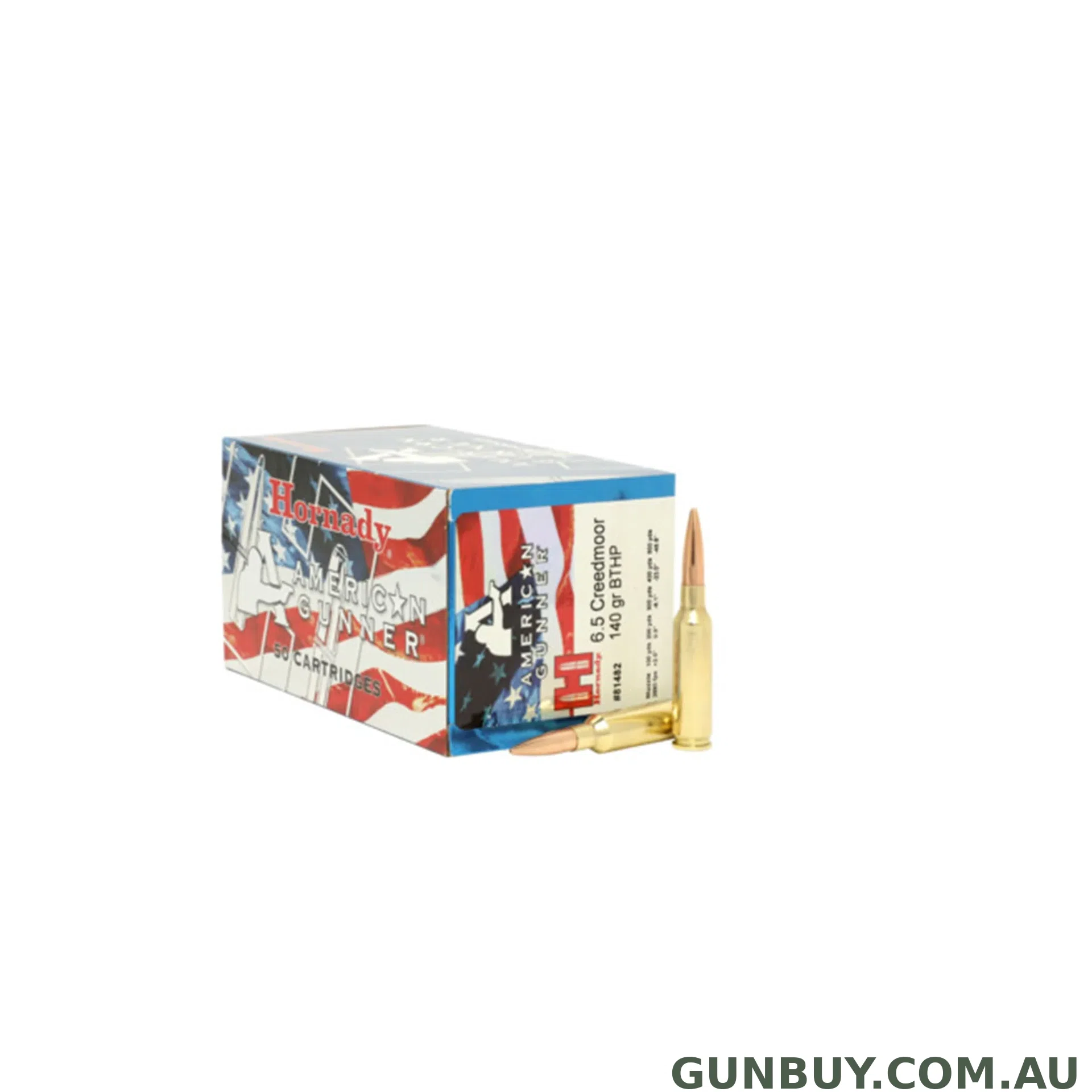 Hornady 6.5 Creedmoor 140gr BTHP / 50
