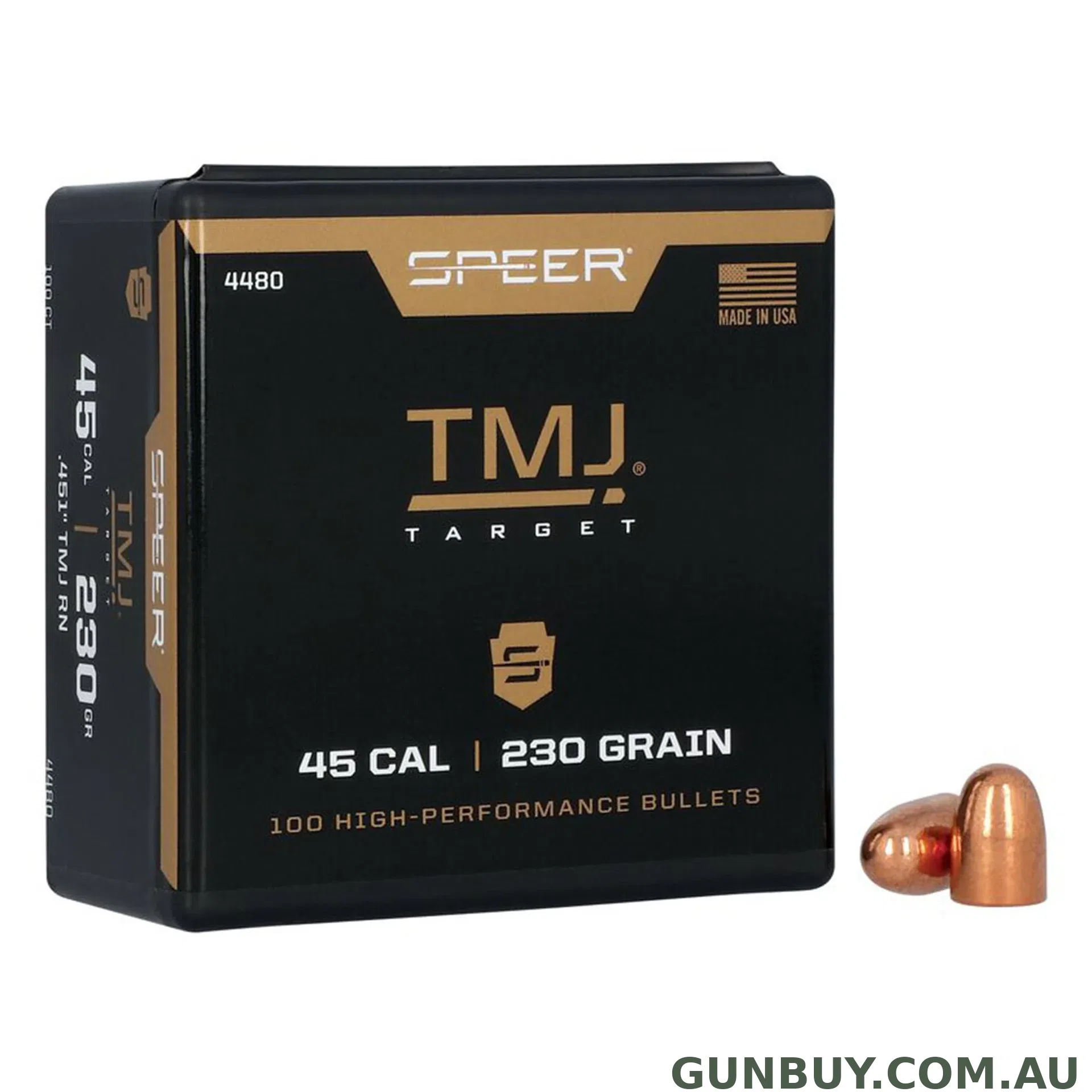 Speer 45 Cal 230gr TMJ - 45 Cal / 100