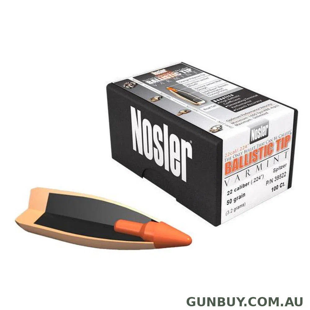Nosler 6.5mm 140gr Ballistic Tip / 50