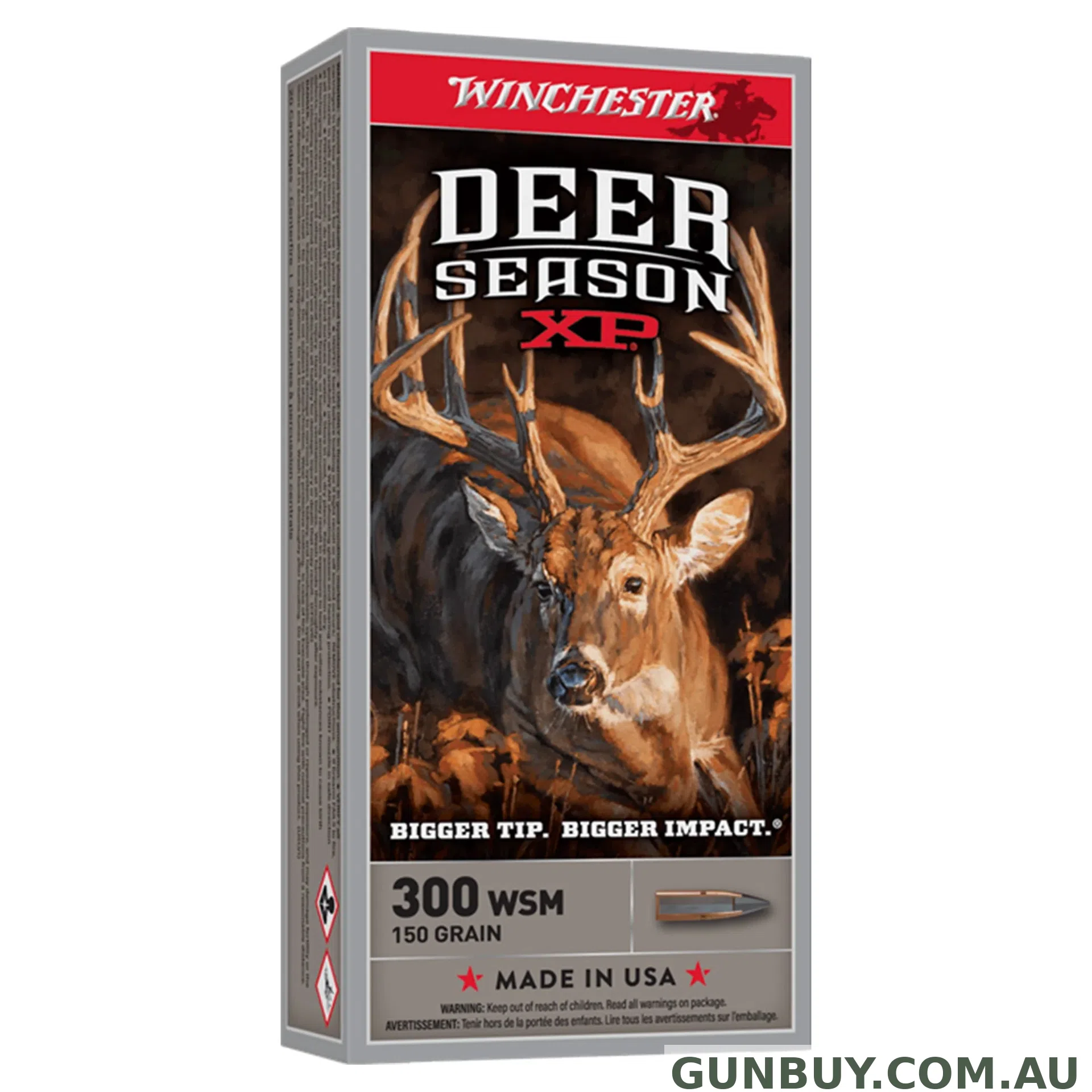 Winchester Deer Season 300WSM 150gr XP - 20 Pack