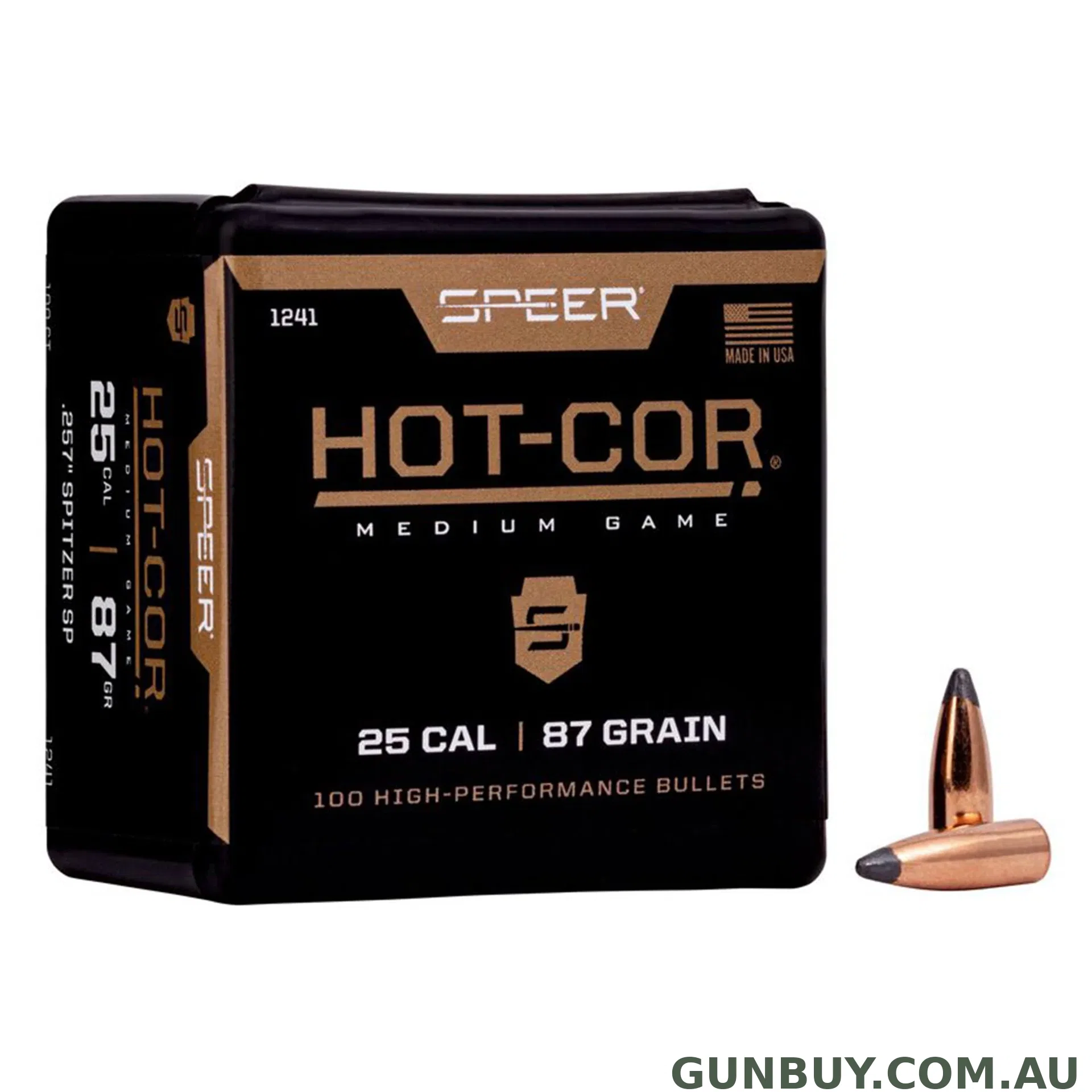 Sierra 257 87gr Spitzer SP - 100 Pack