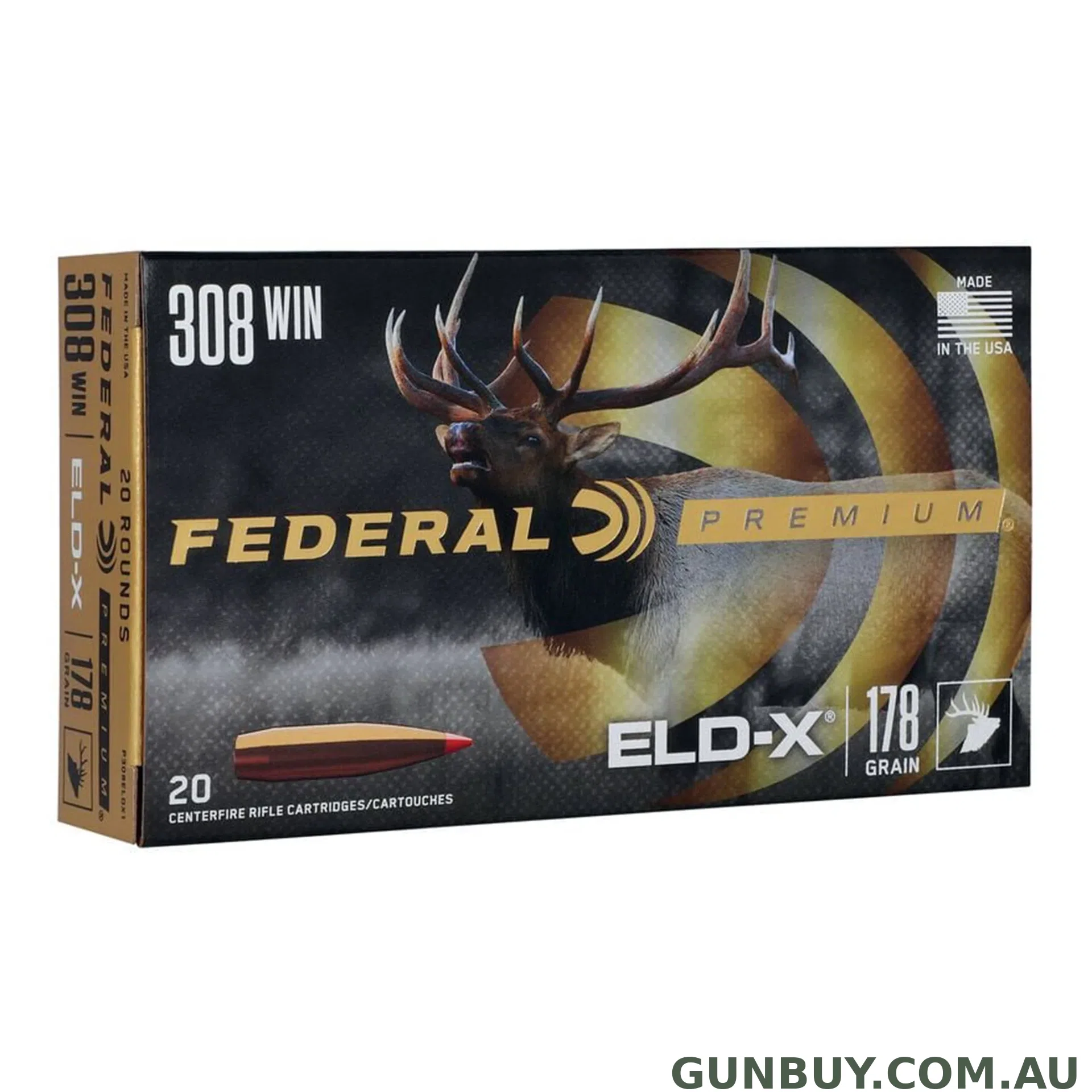 Federal 308 Win 178gr ELDx / 20