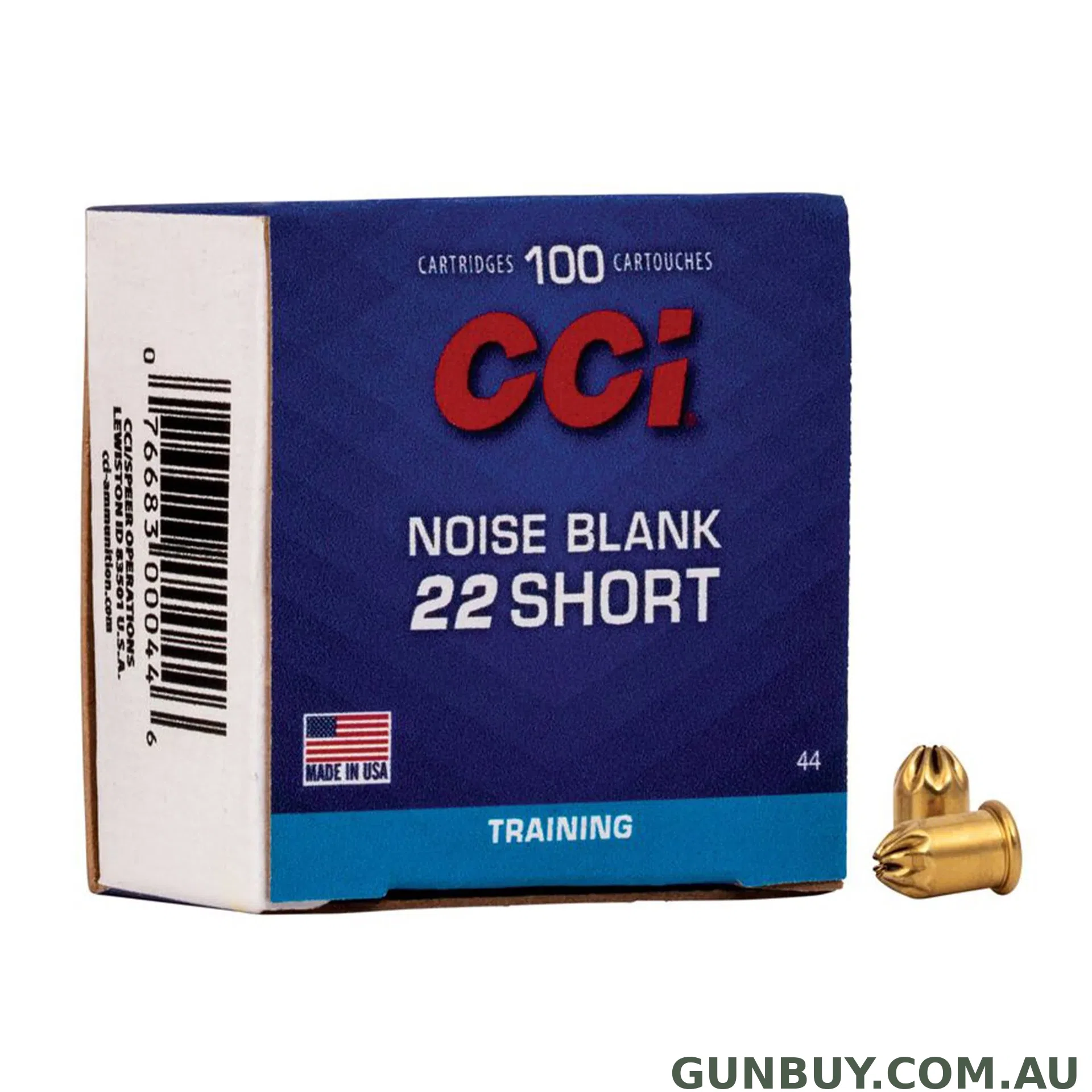CCI 22 Short Noise Blank - 100 Pack