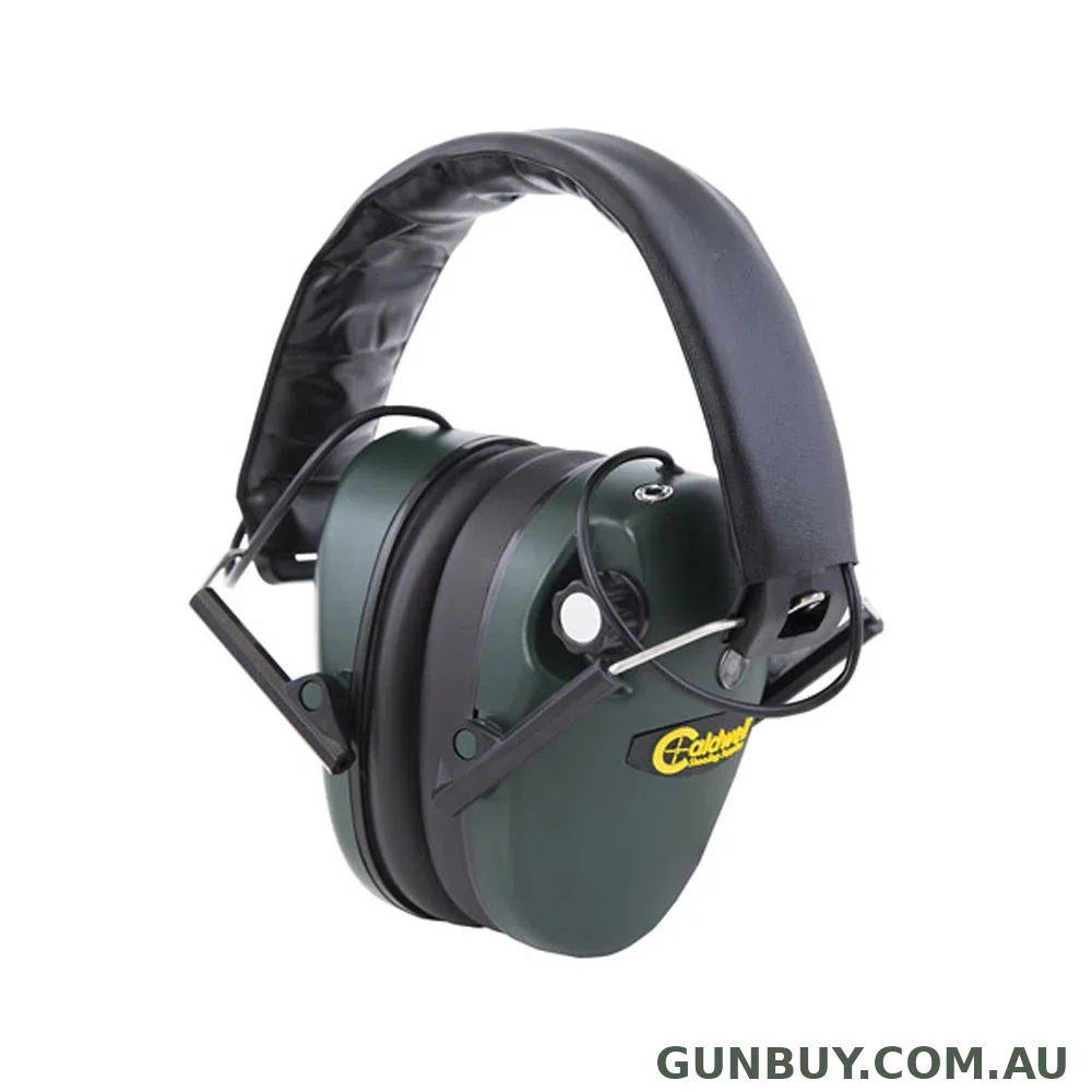 Caldwell Emax Low Profile Electronic Ear Muffs - Black