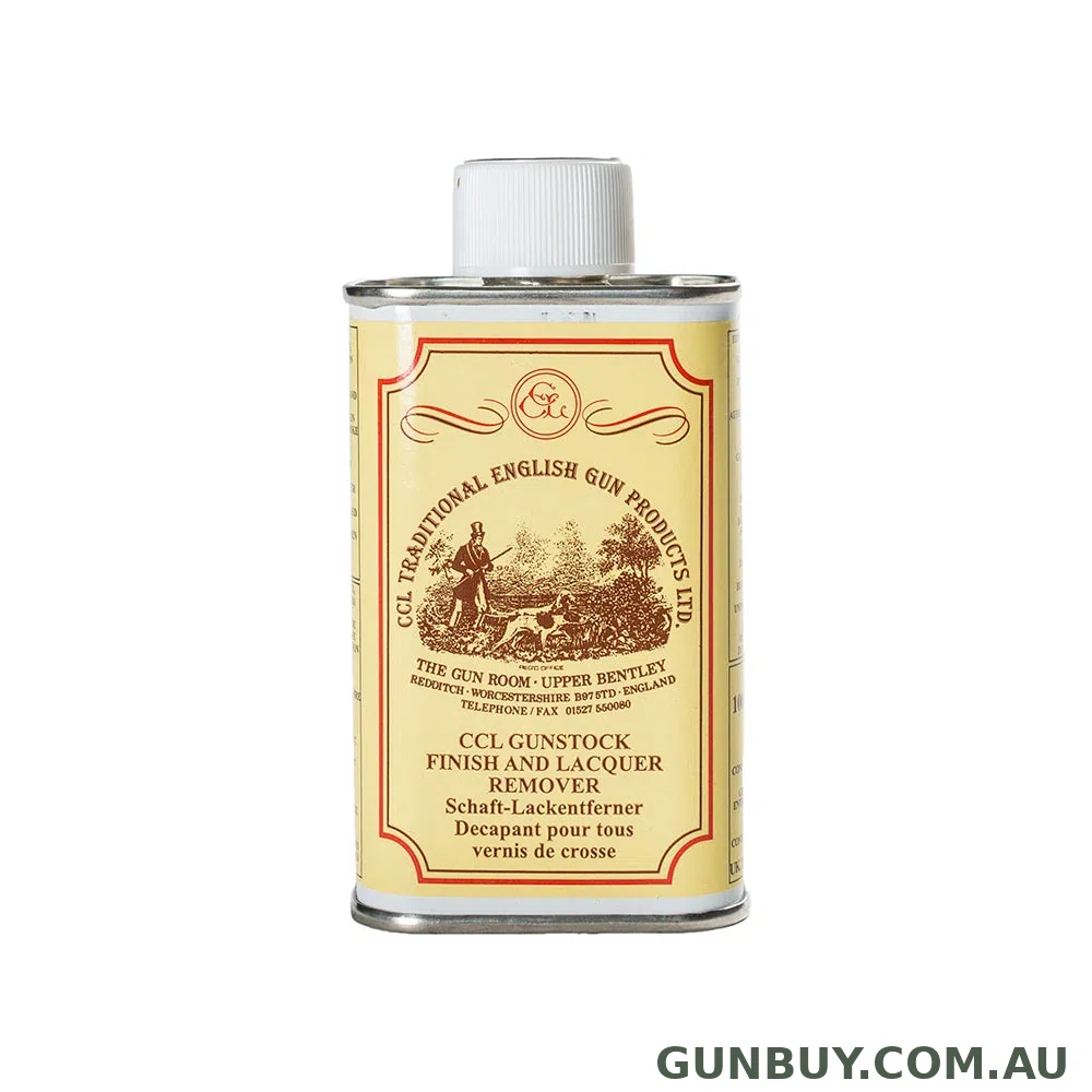 CCL Traditional English Gun Products Gunstock Lacquer Remover