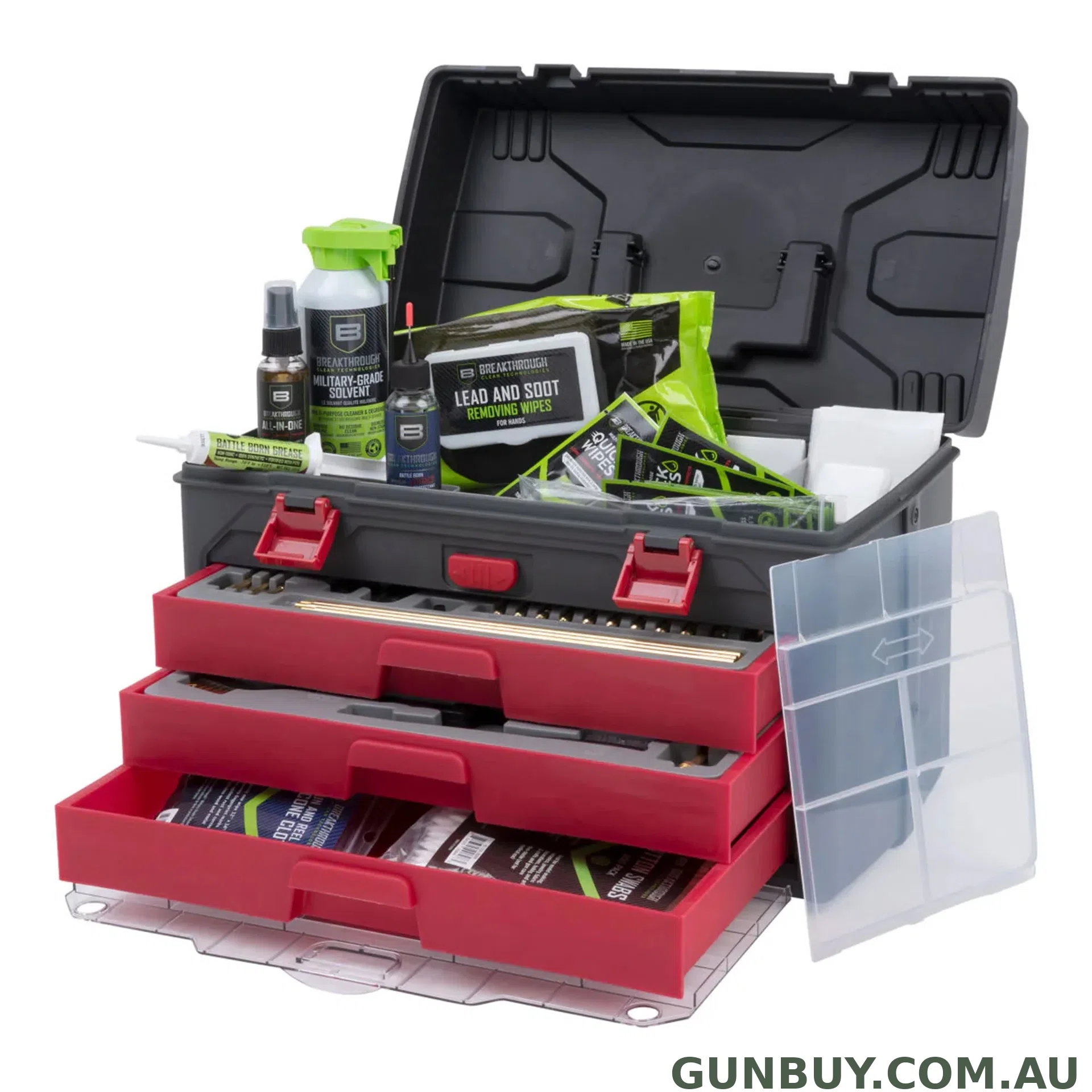 Allen Krome Gun Centre Tool Box Cleaning Kit 66 Pce