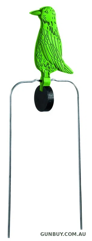 Champion Duraseal Single 7" Green Crow Spinner Target - Green Crow