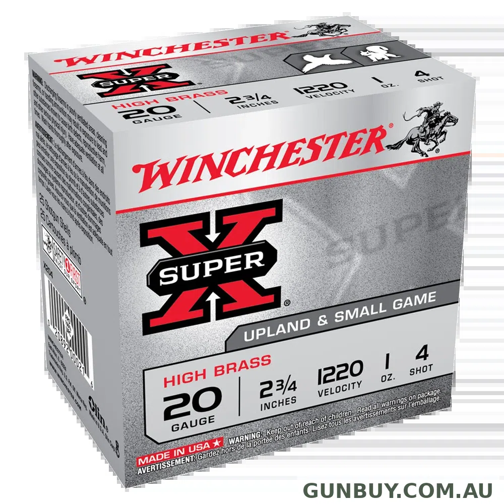 Winchester Super X 20G 4 2-3/4" 28gm HS / 25