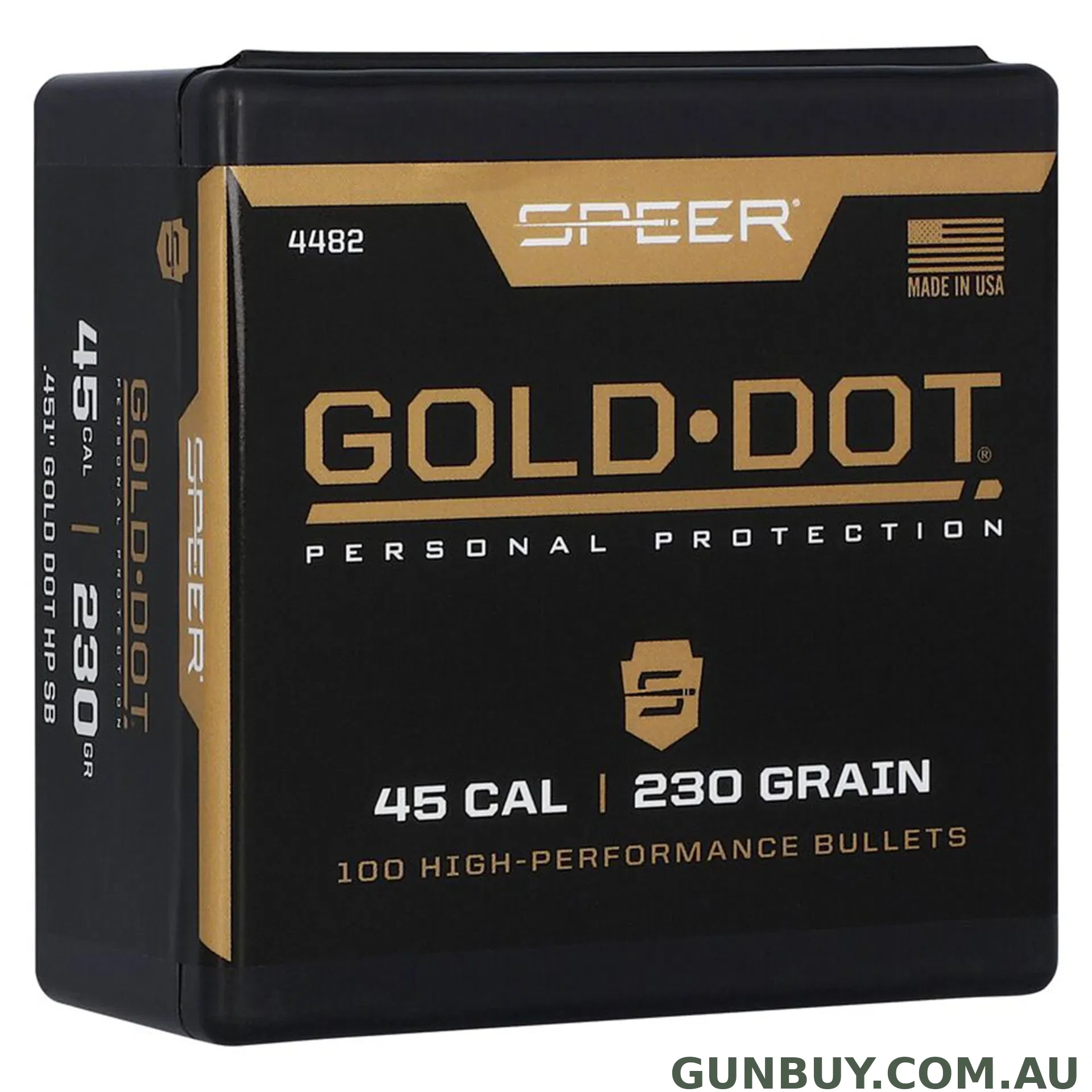 Speer 45 Cal 230gr GDHP Sb 100pk