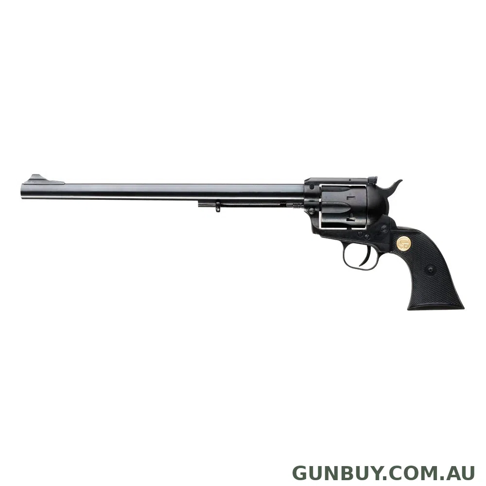 Chiappa 1873-22 SAA Buntline Blued Dual Cylinder - 12" / 6 Rounds