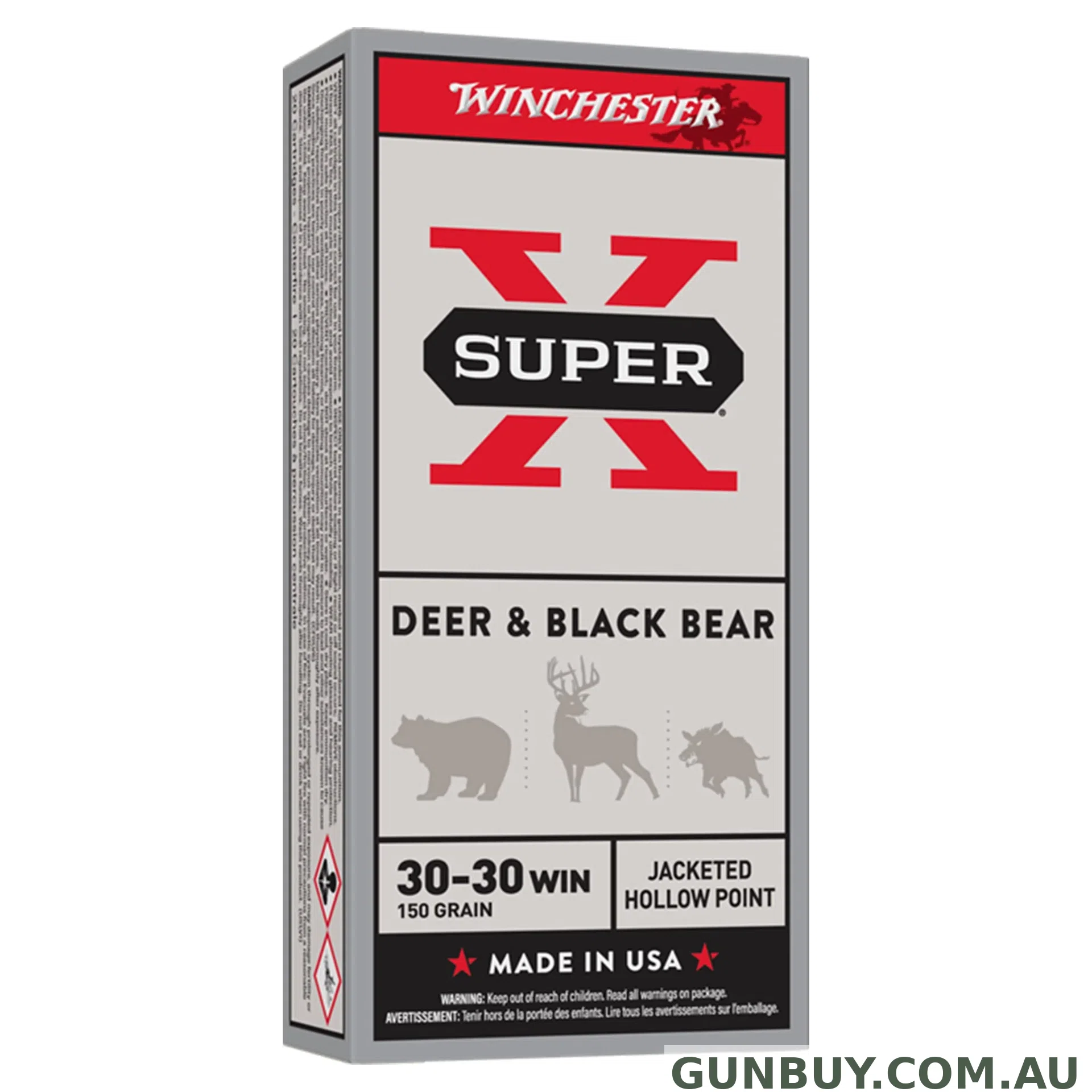 Winchester Super X 30-30Win 150gr HP - 20 Pack