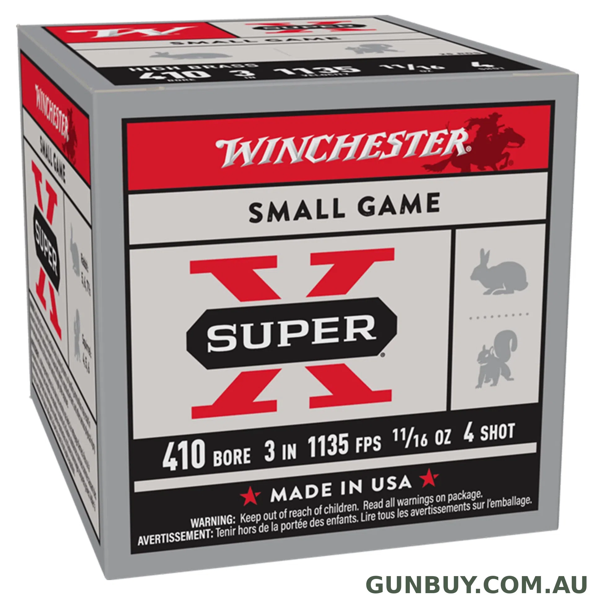 Winchester Super X 410G 4 3" 19gm - 25