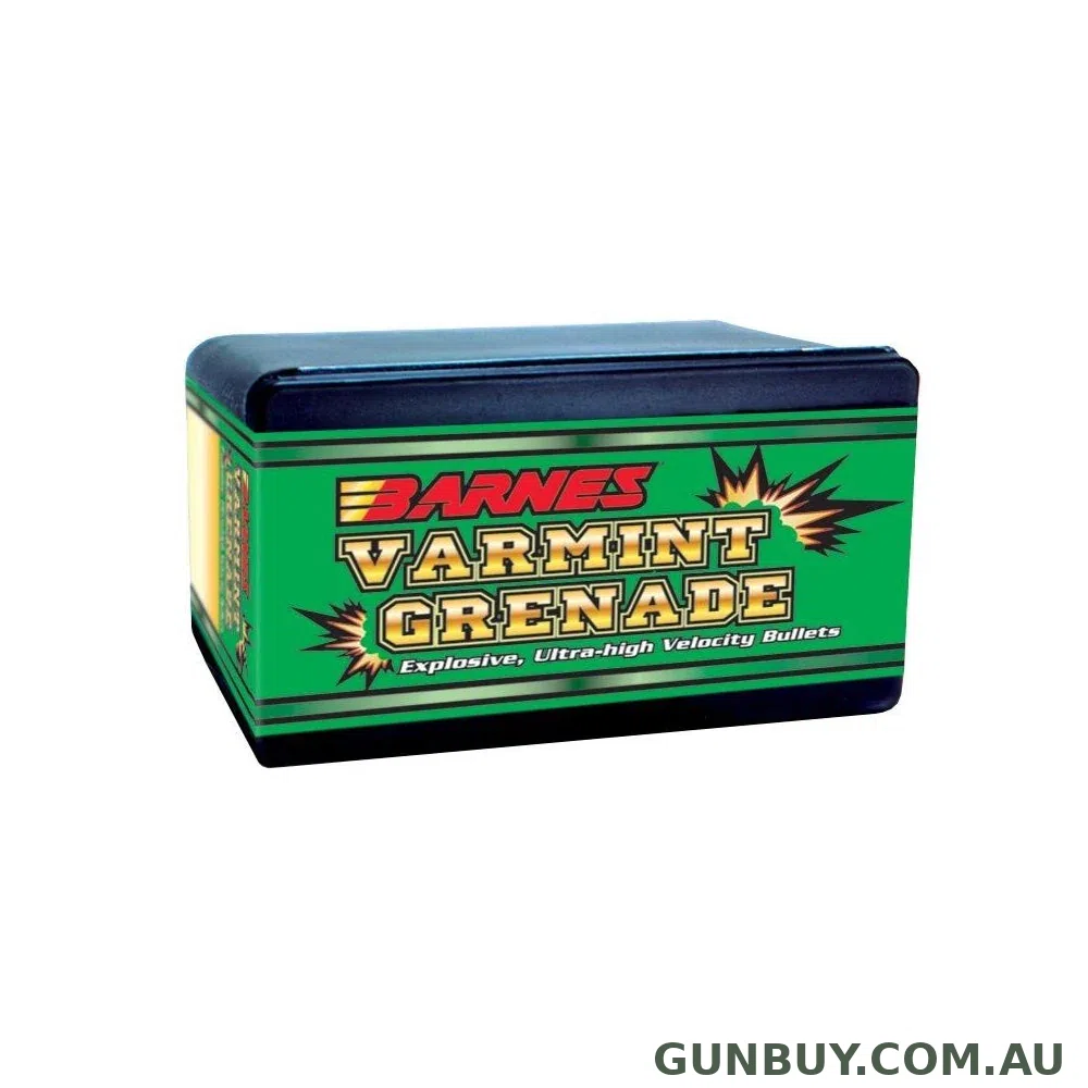 Barnes 20 Cal Varmint Grenade FB 26gr Projectiles - 250 Pack