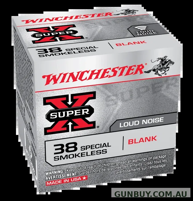 Winchester 38SP Blank Smokeless - 50 Pack