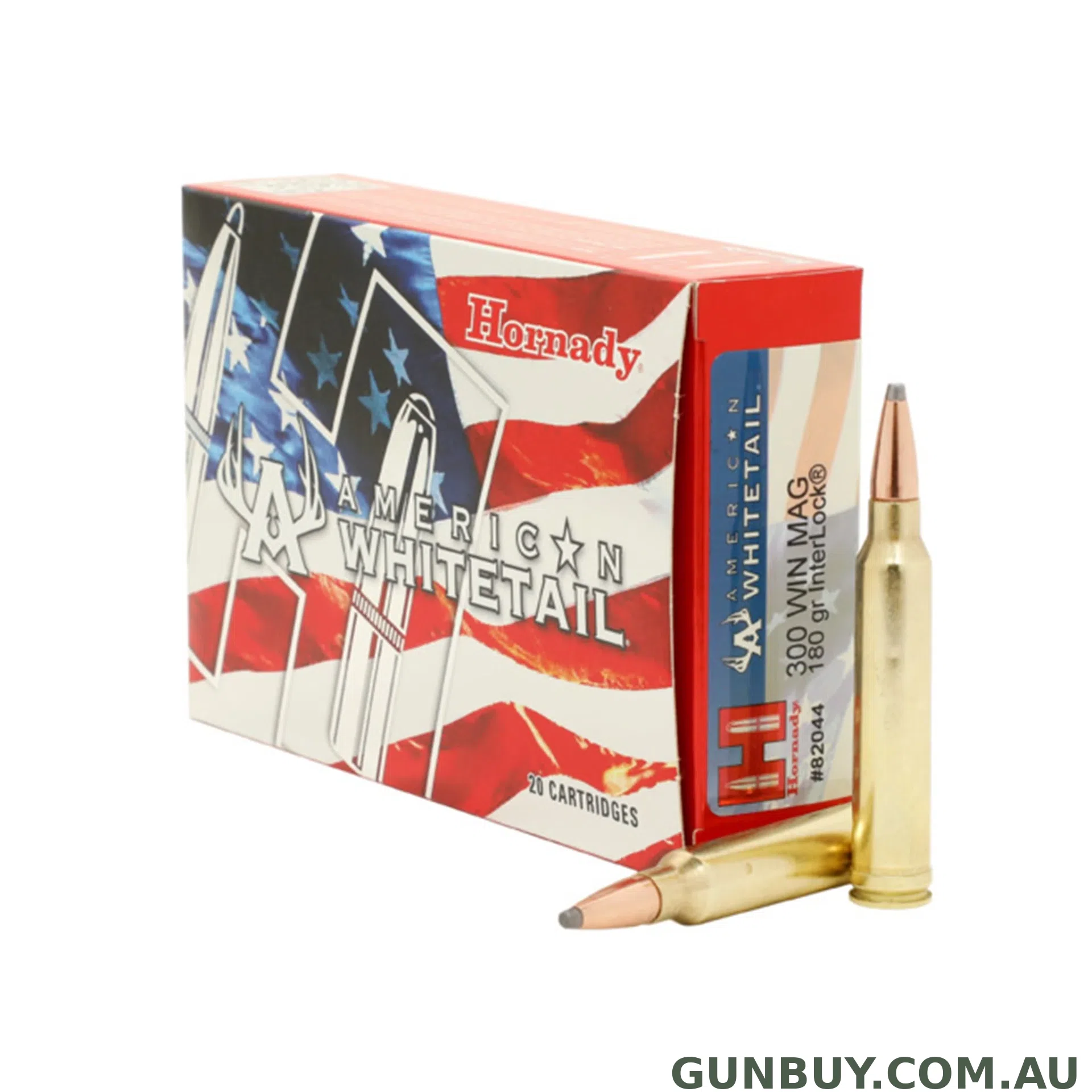 Hornady 180gr Interlock AW - 20 pack