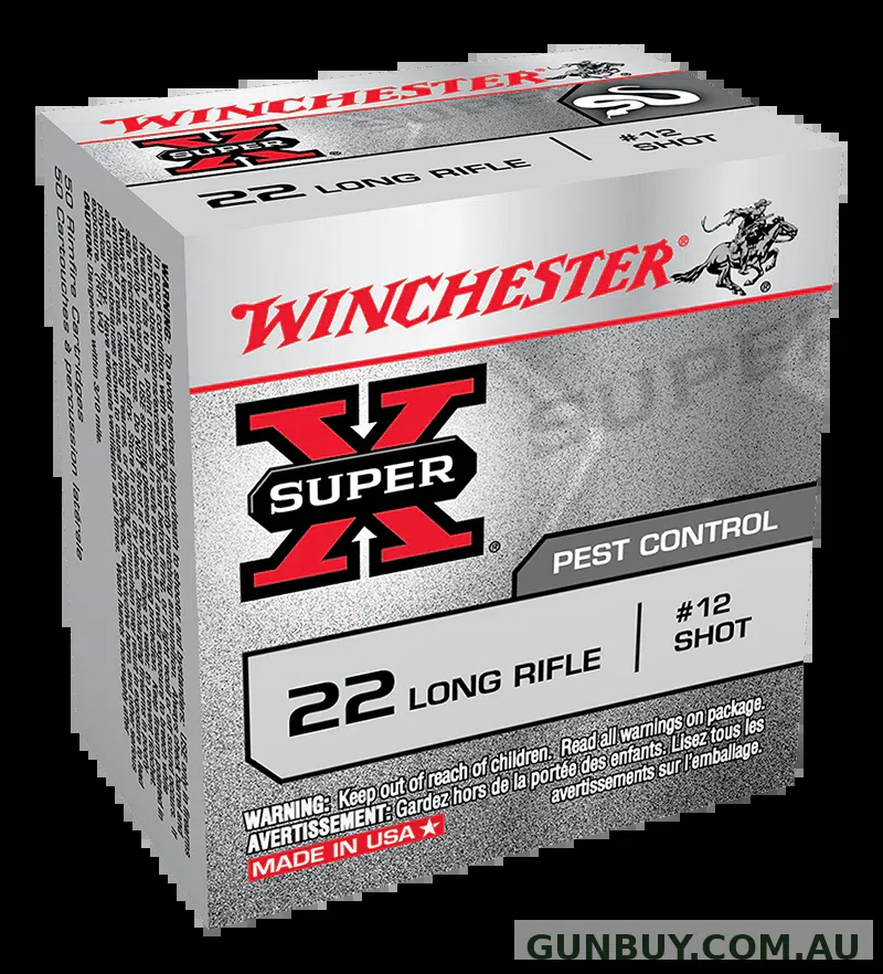 Winchester Super X Rat Shot 12 Shot - 50