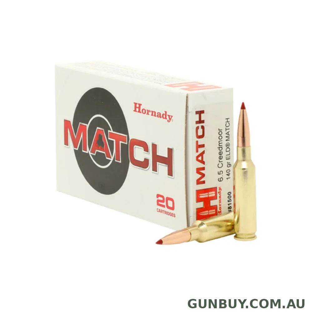 Hornady 6.5 Creedmoor 140gr ELD Match