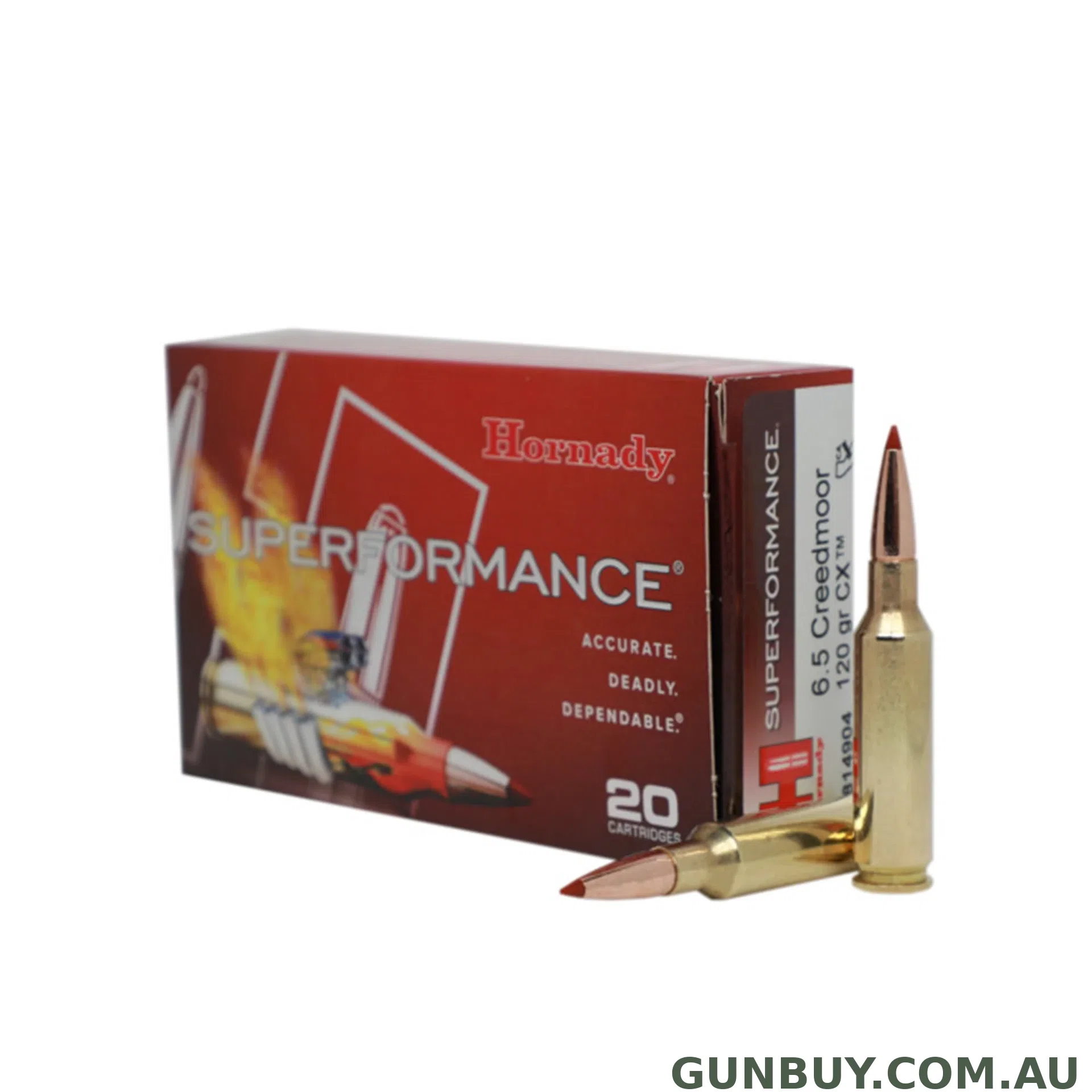 Hornady 6.5 Creedmoor 120 CX SPF