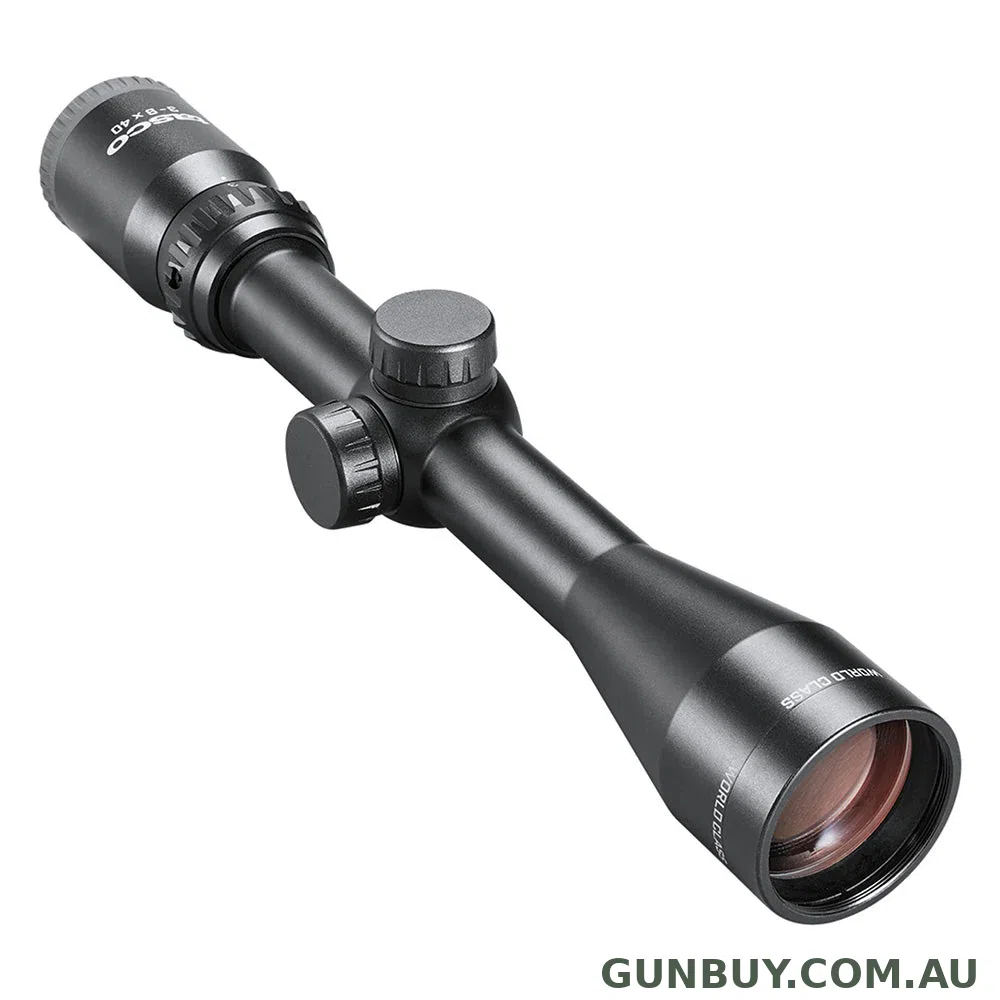 Tasco World Class 3-9x40 - Includes Rings / 30/30
