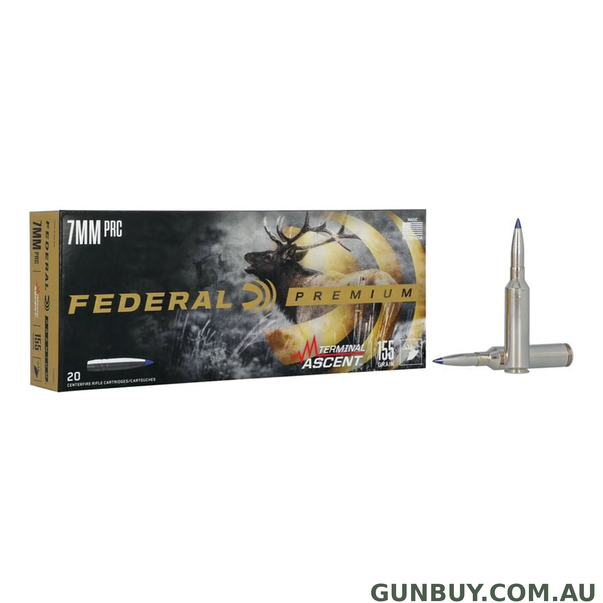 Federal 7mm Prc 155gr Terminal Ascent
