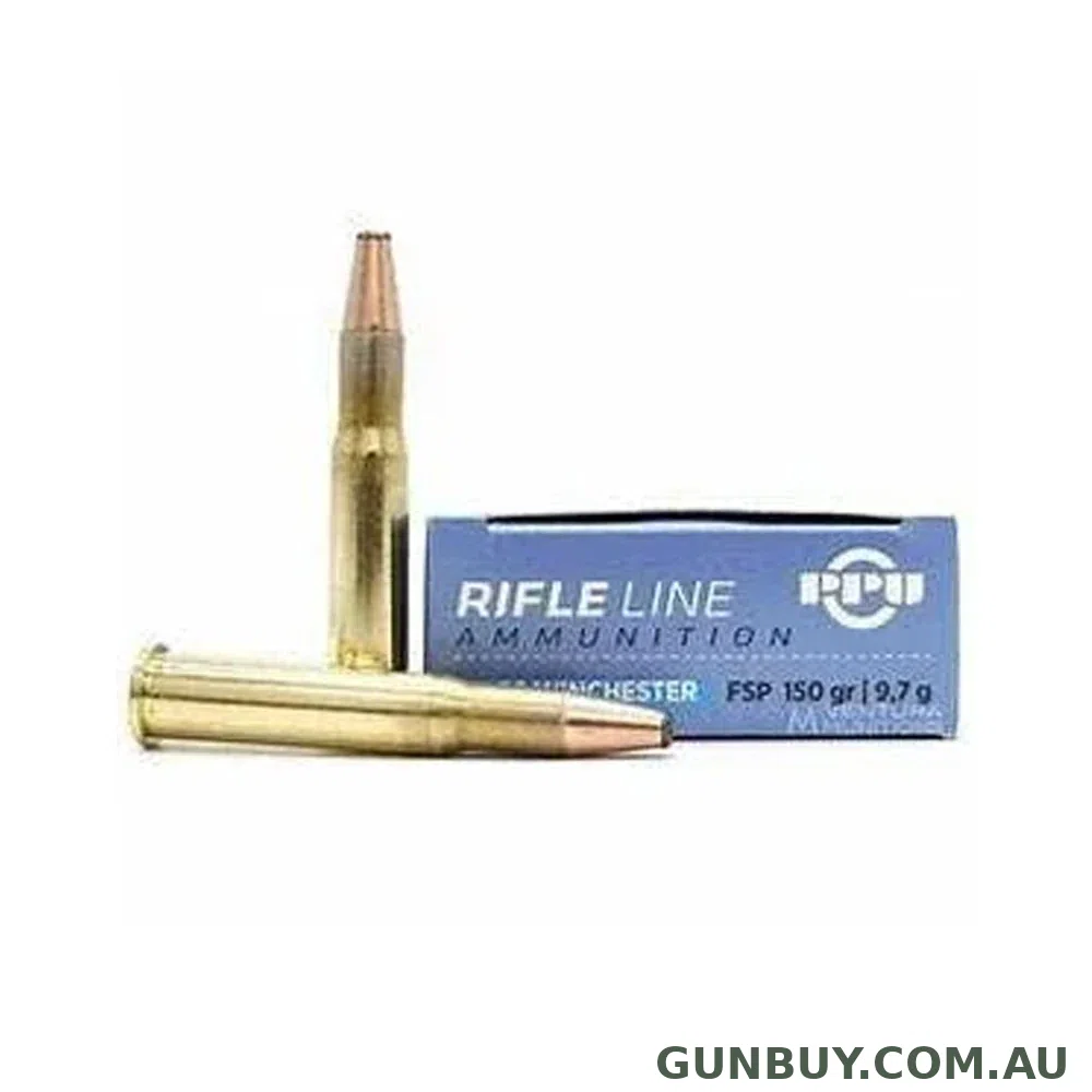 PPU 30-30 Win 150gr Flat Nose Soft Point - 20