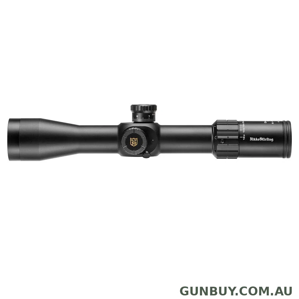 Nikko Stirling Diamond FFP 4-16x44 - Half Mil Dot Illuminated