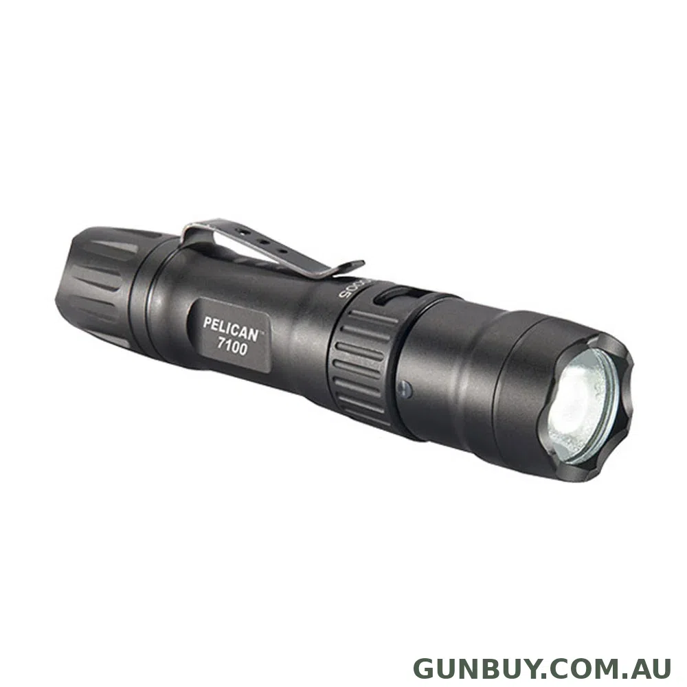 Pelican Torch 7100 Led Tactical Rechargeable - 695 Lumens / Black