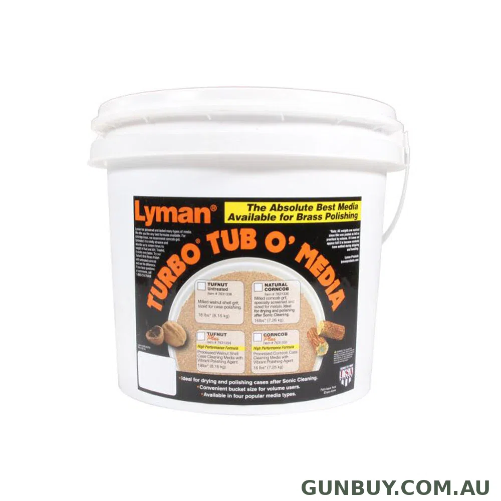 Lyman Tufnut Plus Media - Jumbo 18 lb