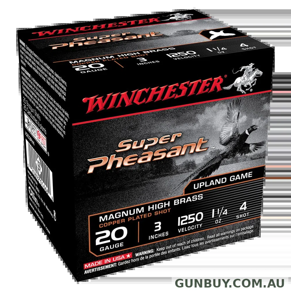Winchester Super X Pheasant 20G 4 3" 36gm / 25