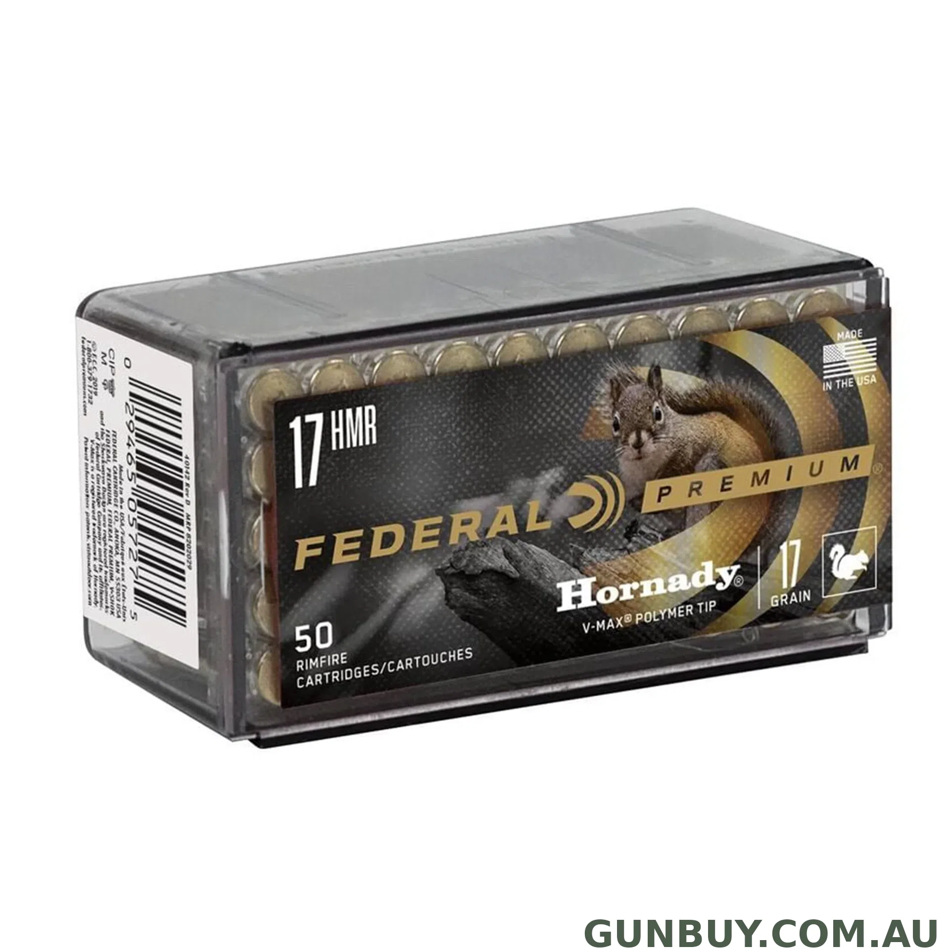 Federal 17 HMR 17gr V-Max / 50