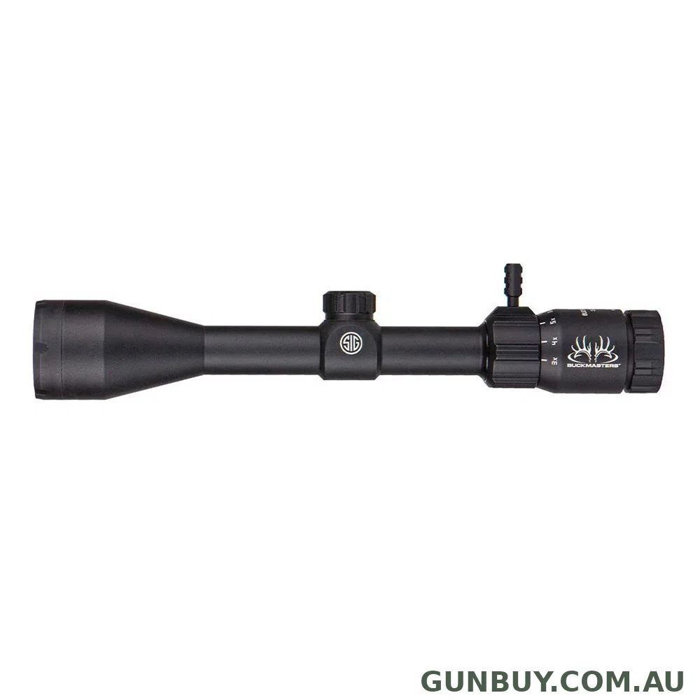 Sig Sauer Buckmasters Riflescope 3-12x44