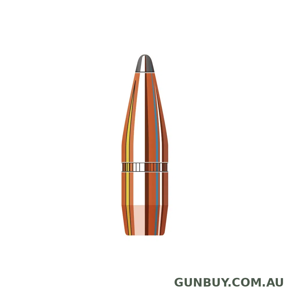 Hornady 30 Cal (.308 Diameter) BTSP 165gr Projectiles - 100