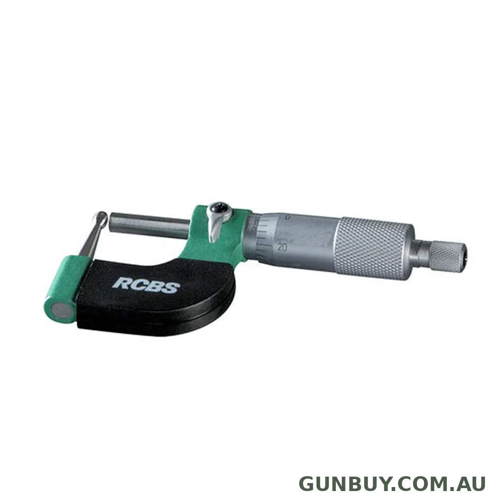 RCBS Vernier Ball Micrometer 0-1"