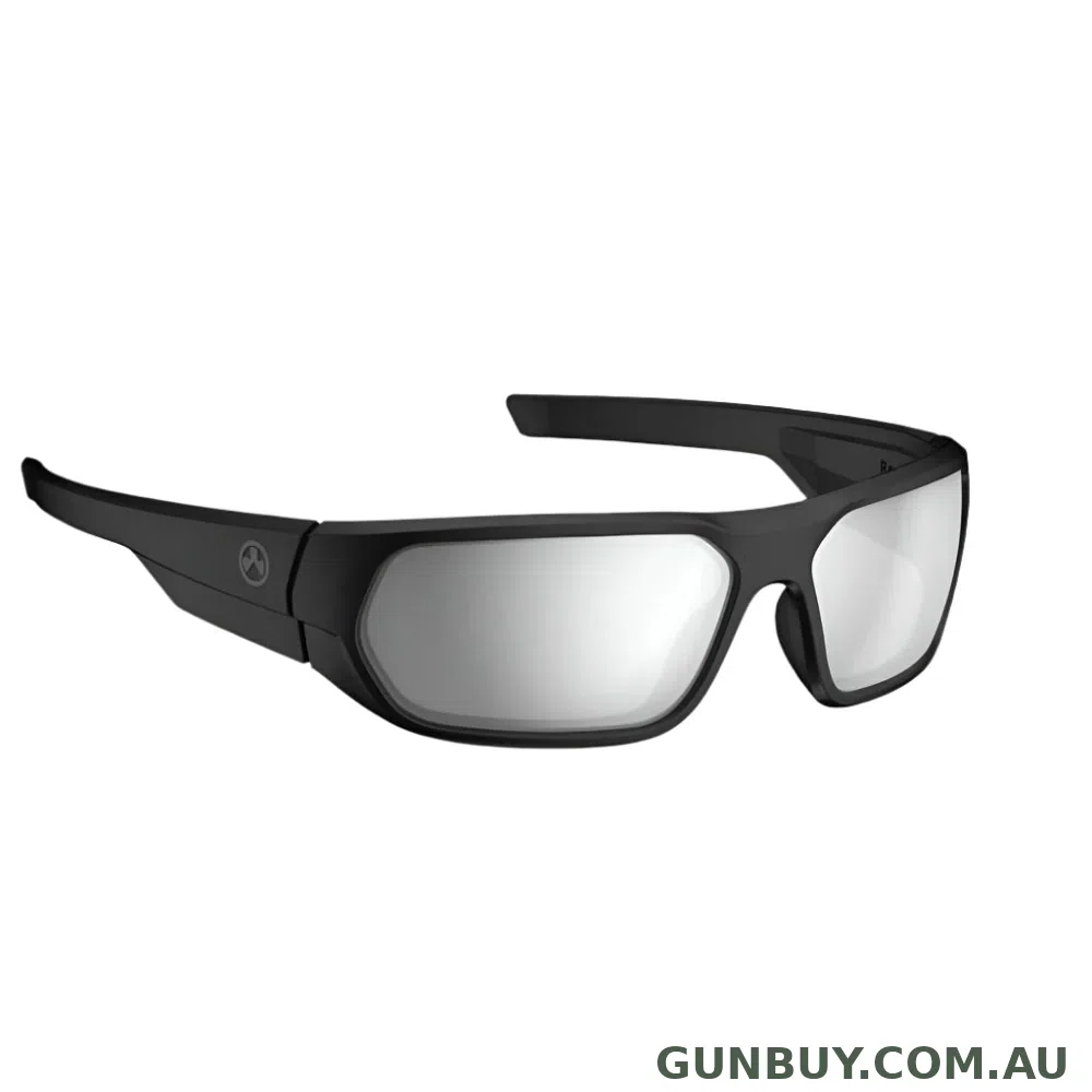Magpul Radius Eyewear Polarized - Black / Gray Lens / Silver Mirror