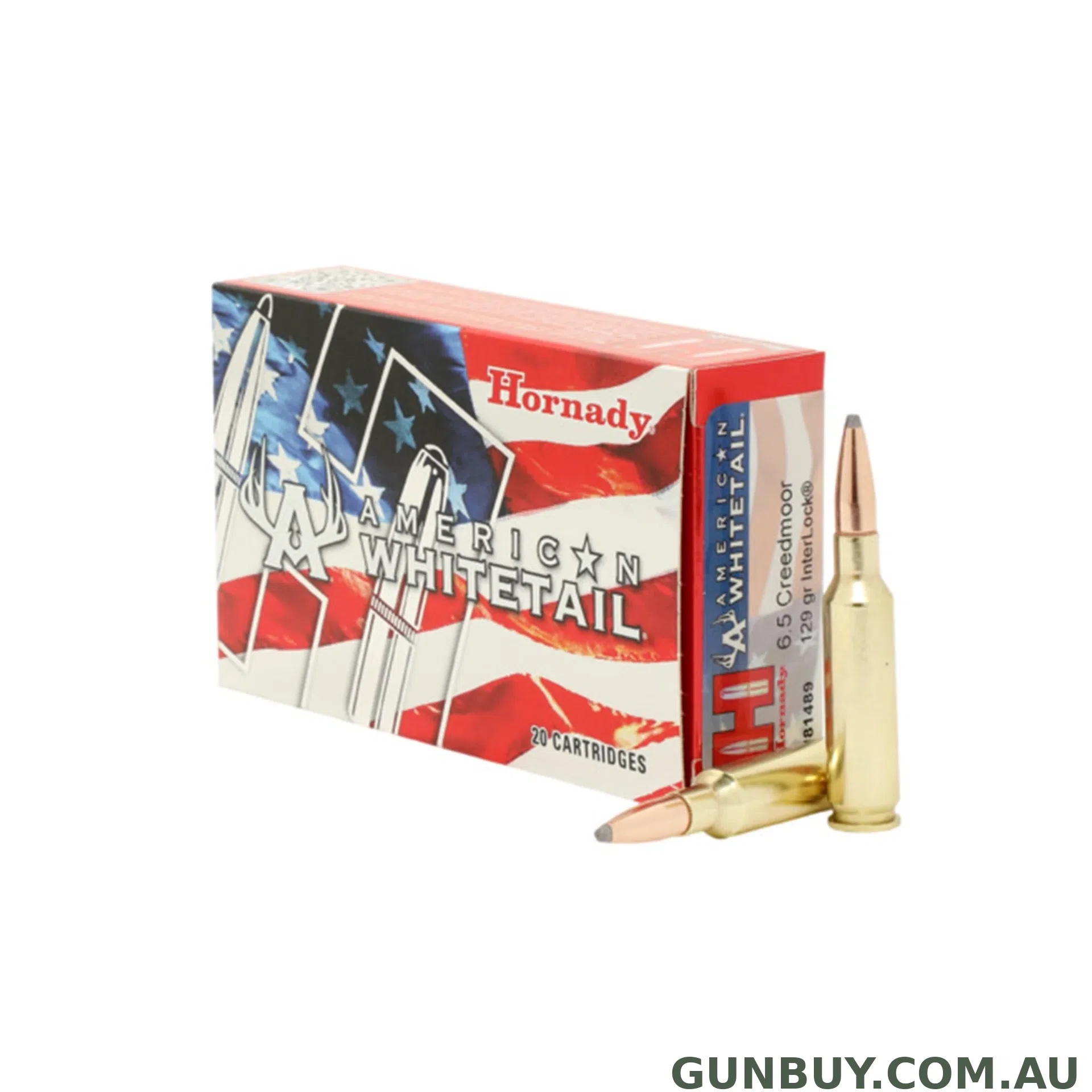 Hornady 6.5 Creedmoor 129gr SP American Whitetail / 20