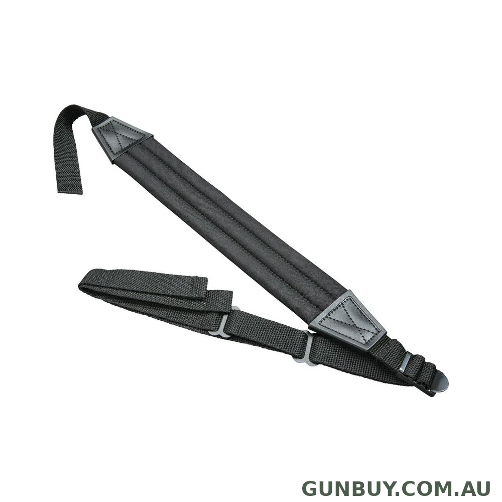 BUTLER CREEK Nylon Ultra Padded Black Sling 1"
