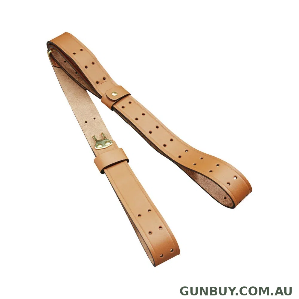 Butler Creek Military Brown Leather Sling - 1"