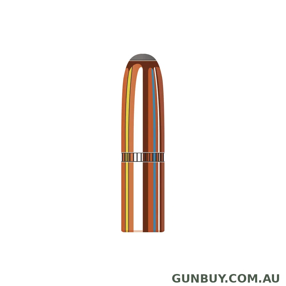 Hornady 30 Cal (.308 Diameter) RN 220gr Projectiles - 100pk