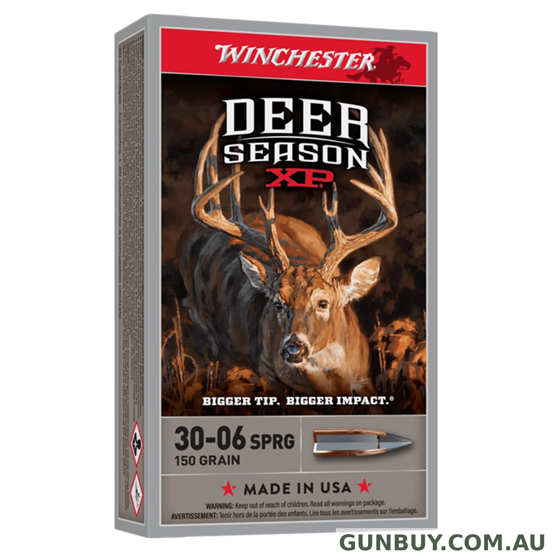 Winchester Deer Season 30-06 150gr XP - 20 Pack