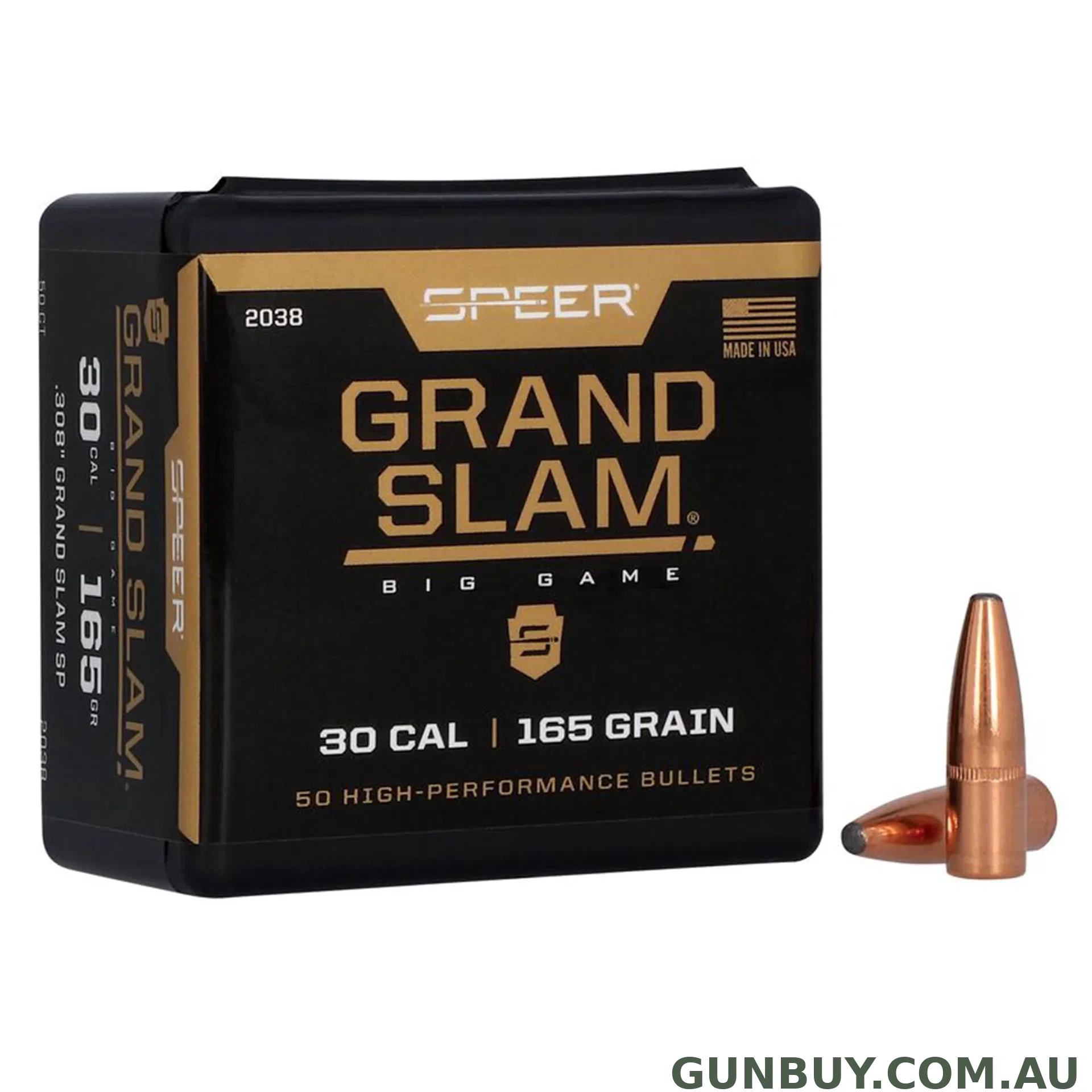 Speer 308 165gr Grand Slam / 50